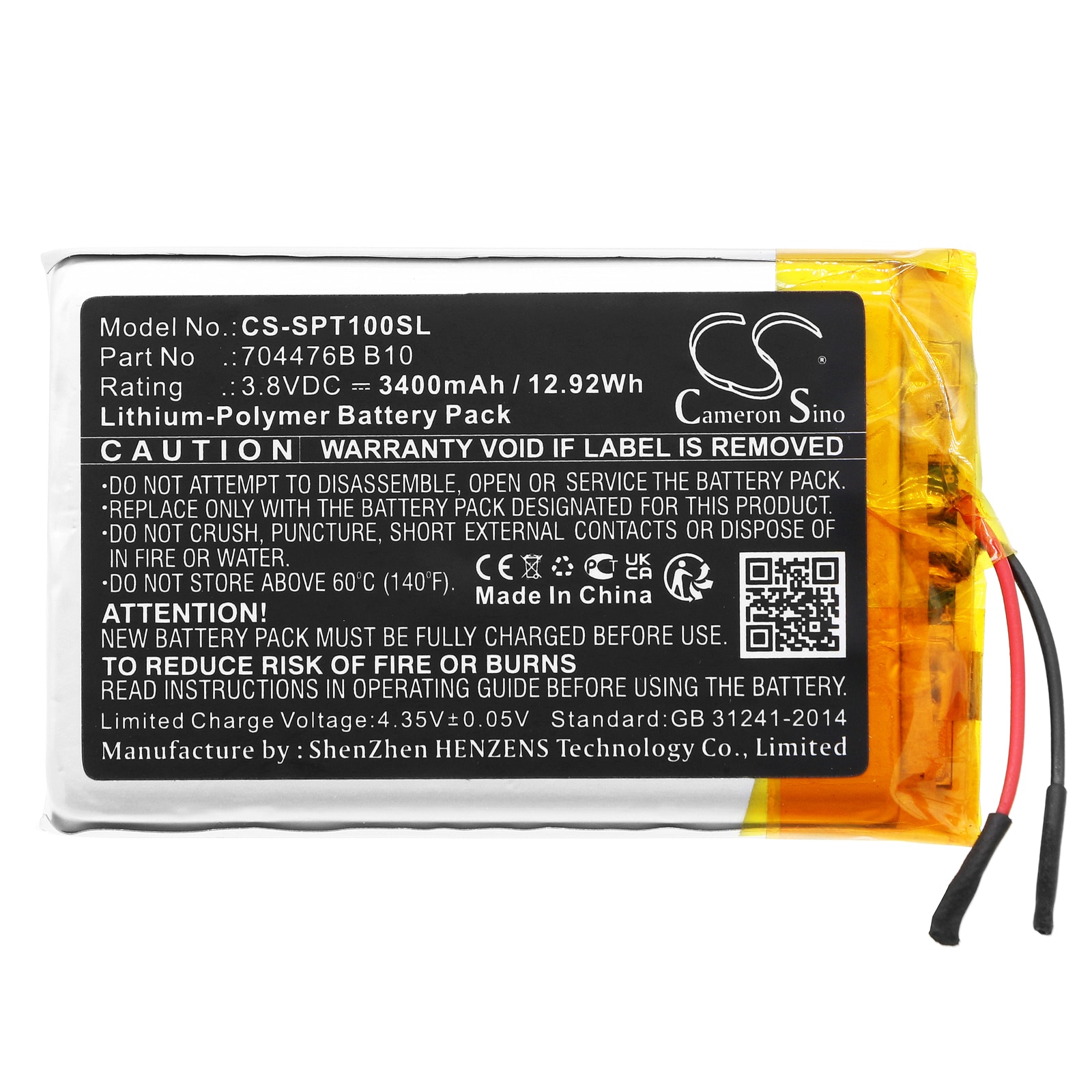 Batteri for Navigator, GPS for SPOT SPOT X, SPOTXB