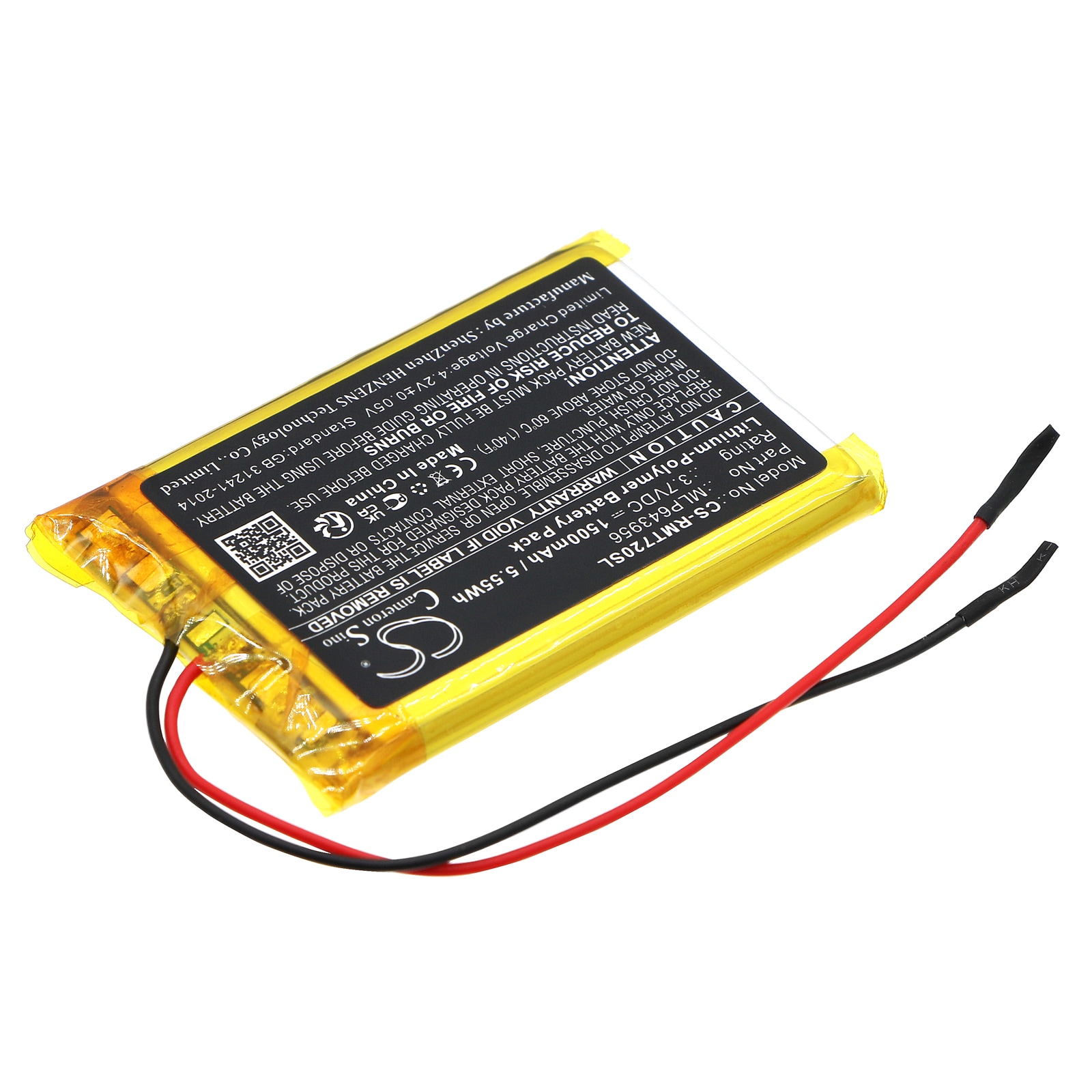 Batteri til Navigator, GPS for RAND McNally TND-720