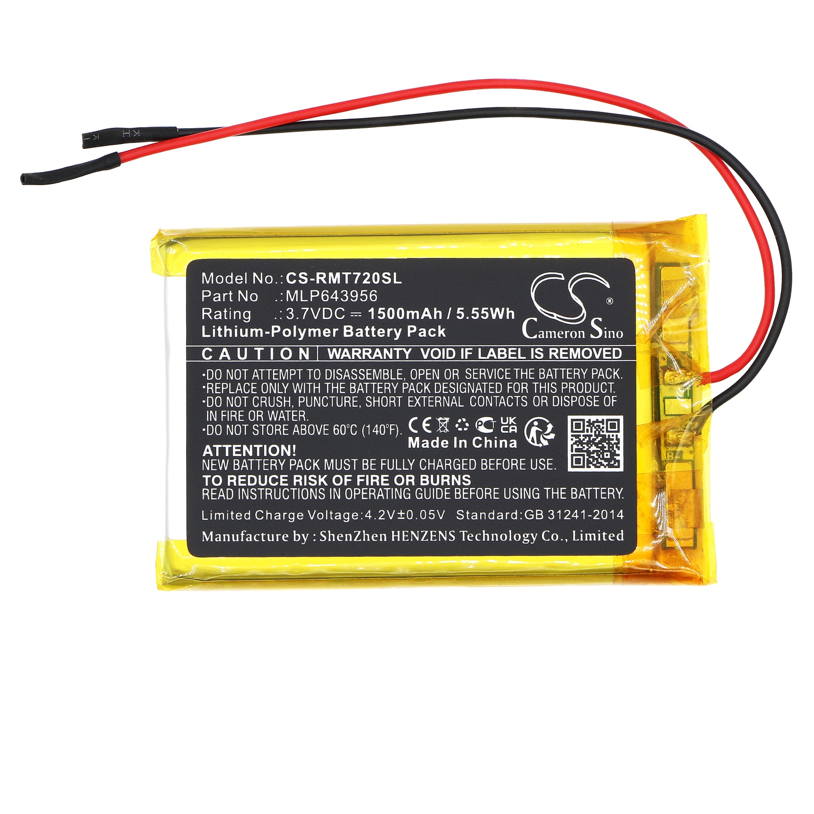 Batteri til Navigator, GPS for RAND McNally TND-720