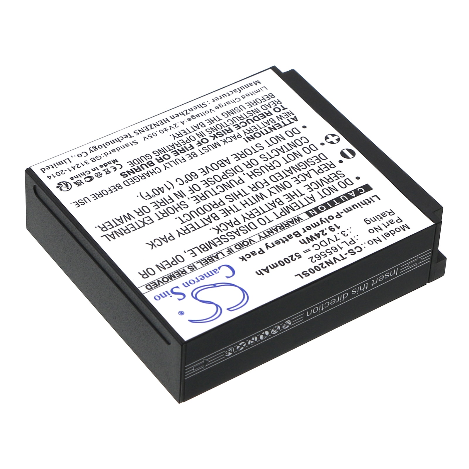 Batteri for navigator, GPS for TwoNav Aventura 2