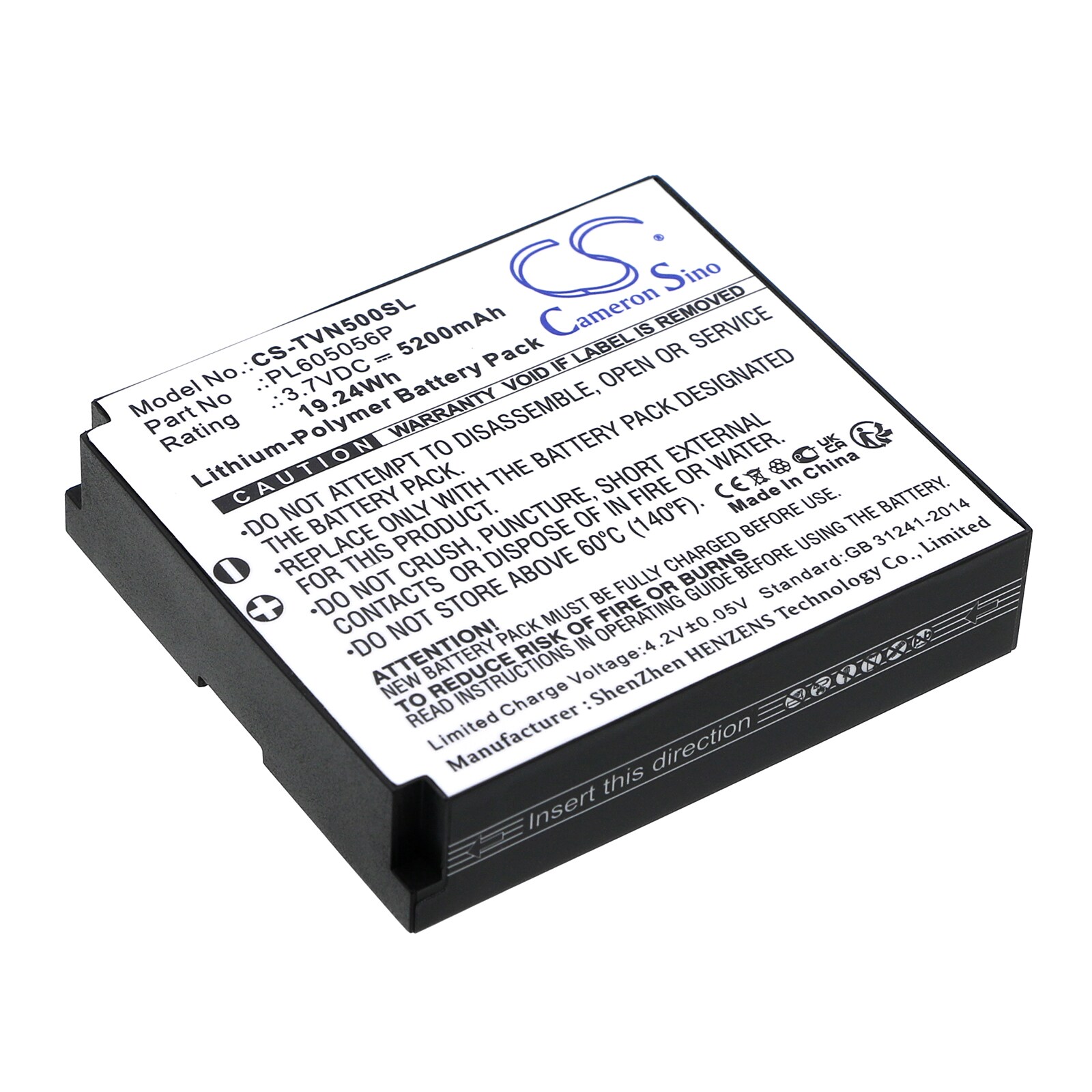 Batteri for navigator, GPS for TwoNav Aventura 500, Aventura, Aventura Motor