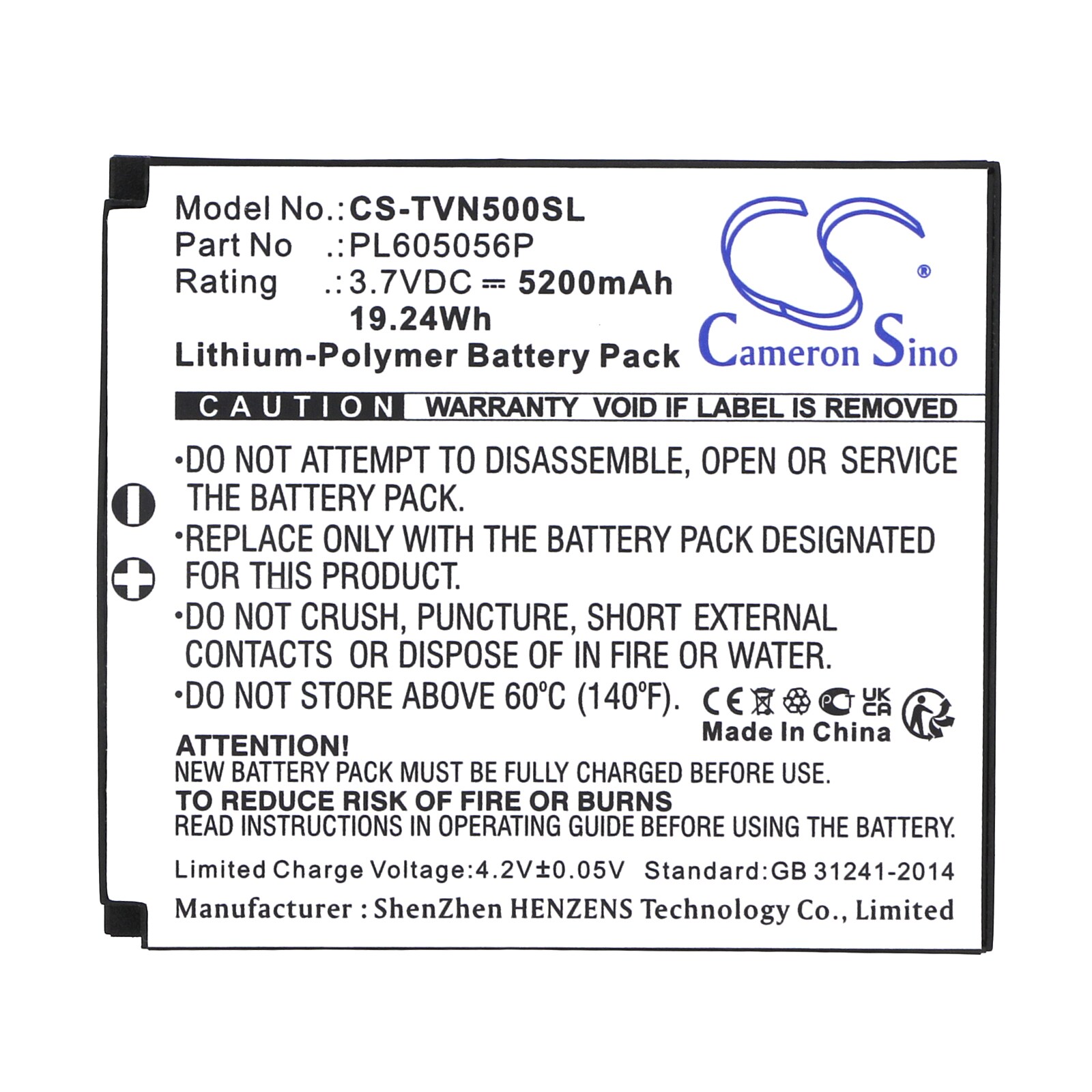 Batteri for navigator, GPS for TwoNav Aventura 500, Aventura, Aventura Motor