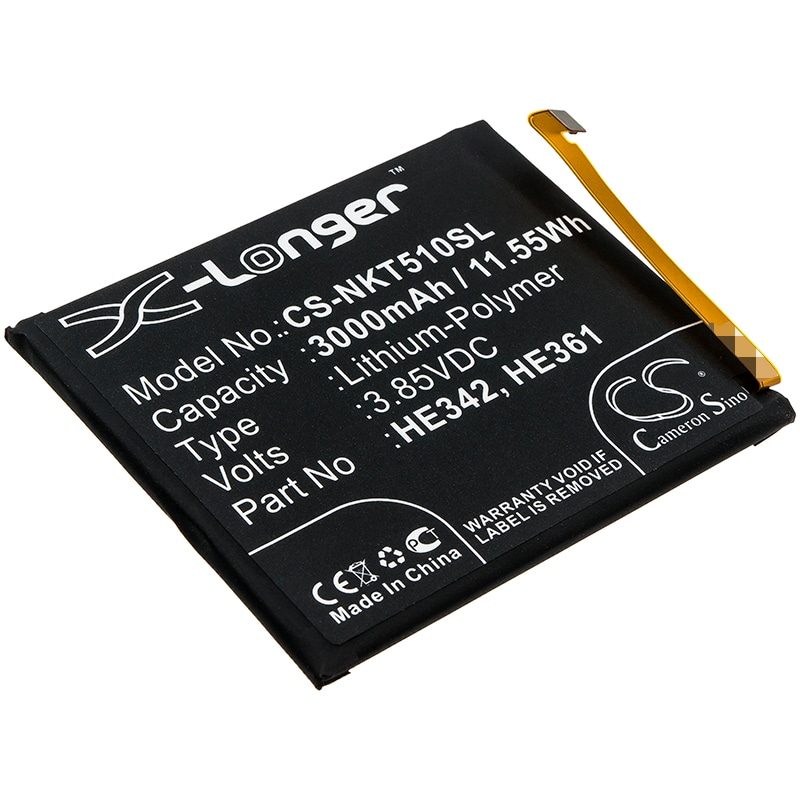 Batteri for SmartPhone, Mobil for Casper VIA P3