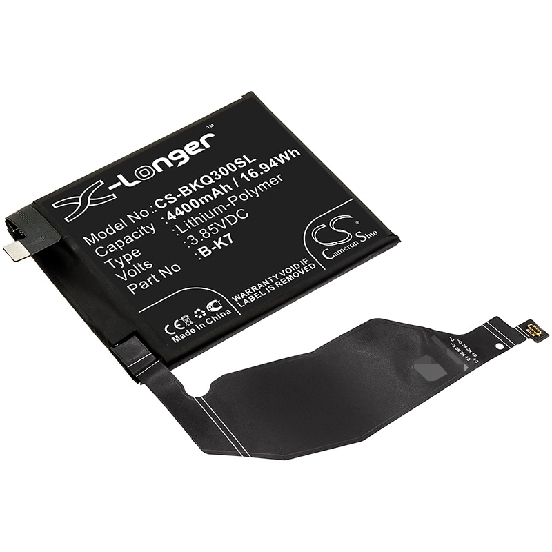 Batteri for SmartPhone, Mobil for VIVO iQOO 3, iQOO 3 5G, V1955 og andre.