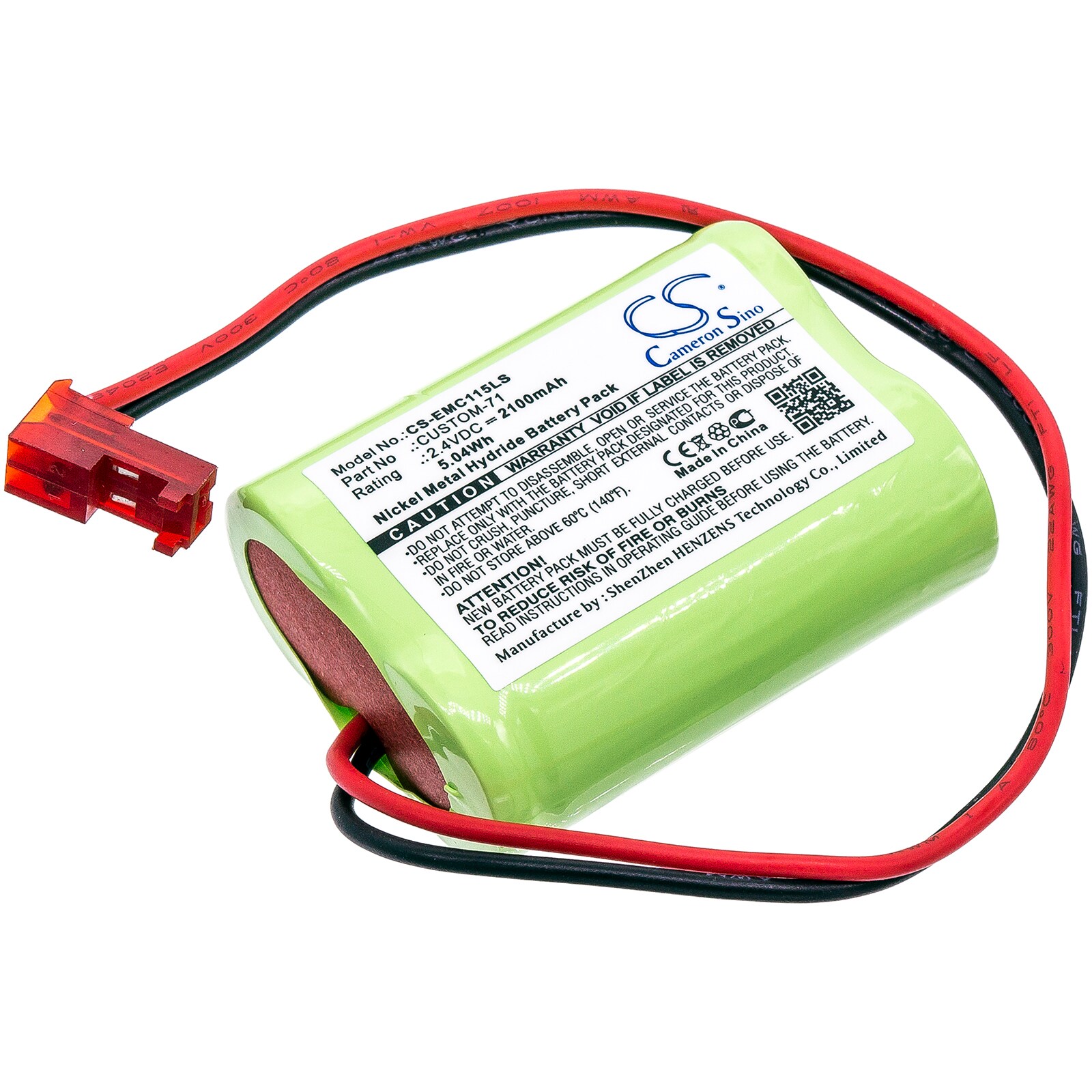 Batteri for nødbelysning for Interstate NIC1158