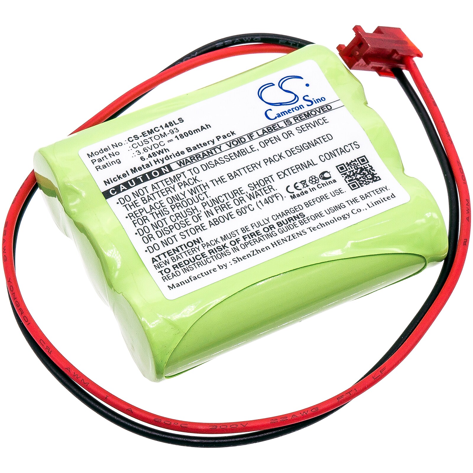 Batteri for nødbelysning for Max Power 026-148