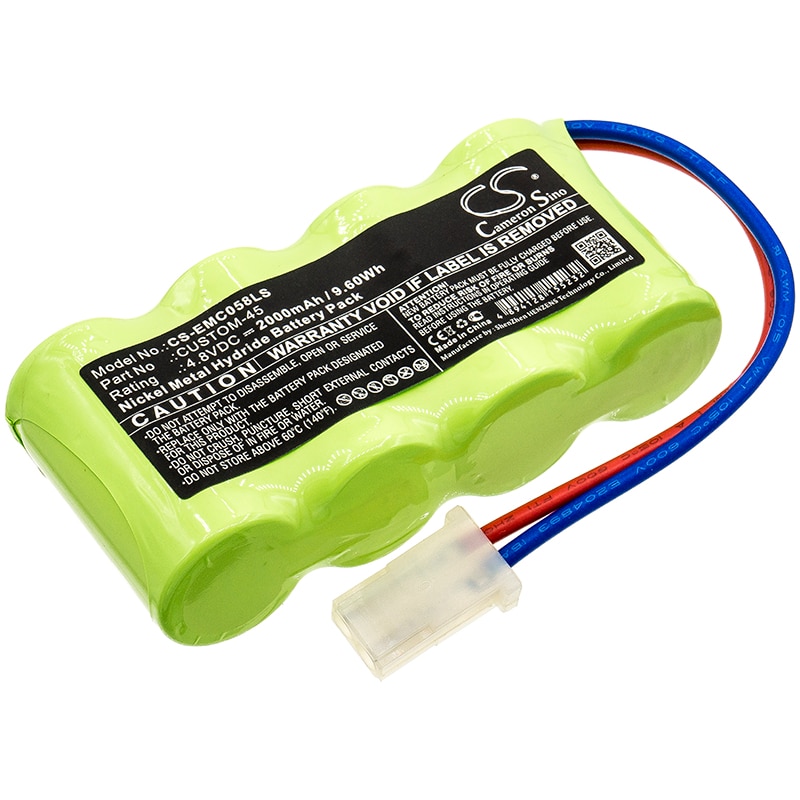 Batteri for nødbelysning for Lithonia ELB0502N, ELB4714N, ELB4814N osv.