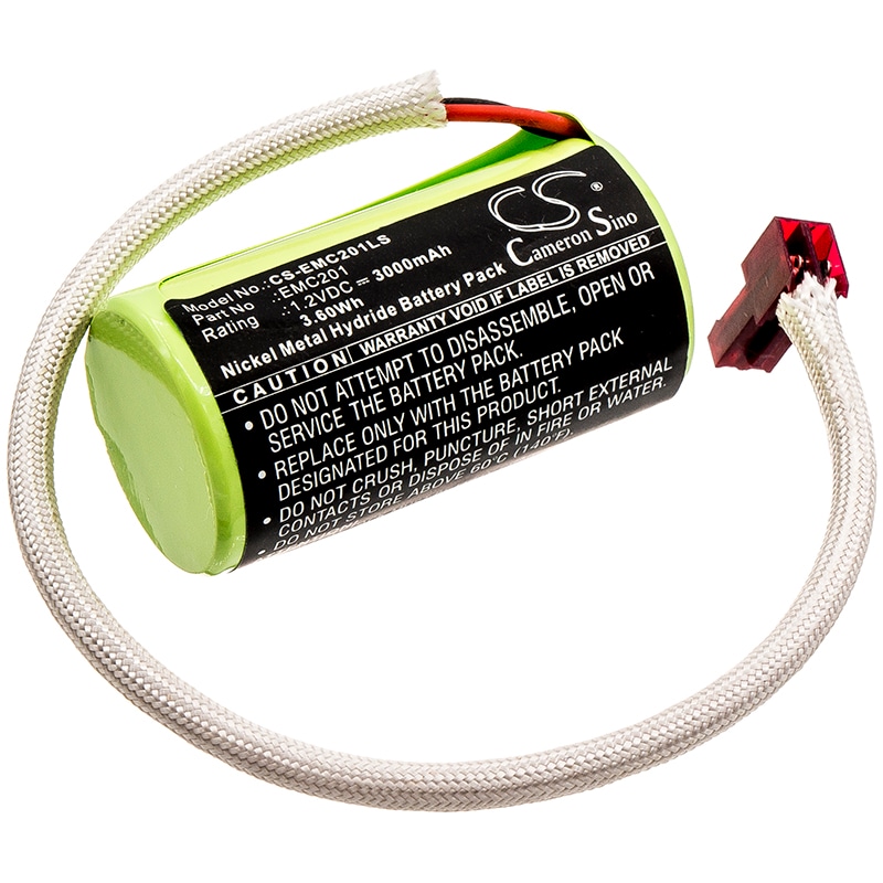 Batteri for nødbelysning til Lithonia ELB1P201NB, 1009S00-MZ, ELB0320 og andre.