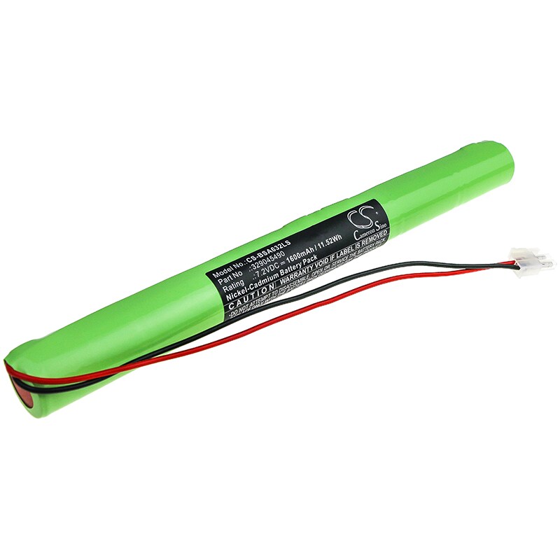 Batteri for nødbelysning til BAES OVA TD310632, FLUO EVAC