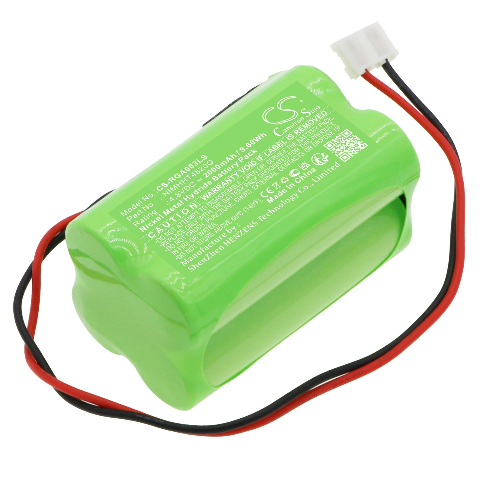 Batteri for nødlys for ABM AMC003(SC), AKD003(SC), AMD008(SC) AXC(W) og andre.