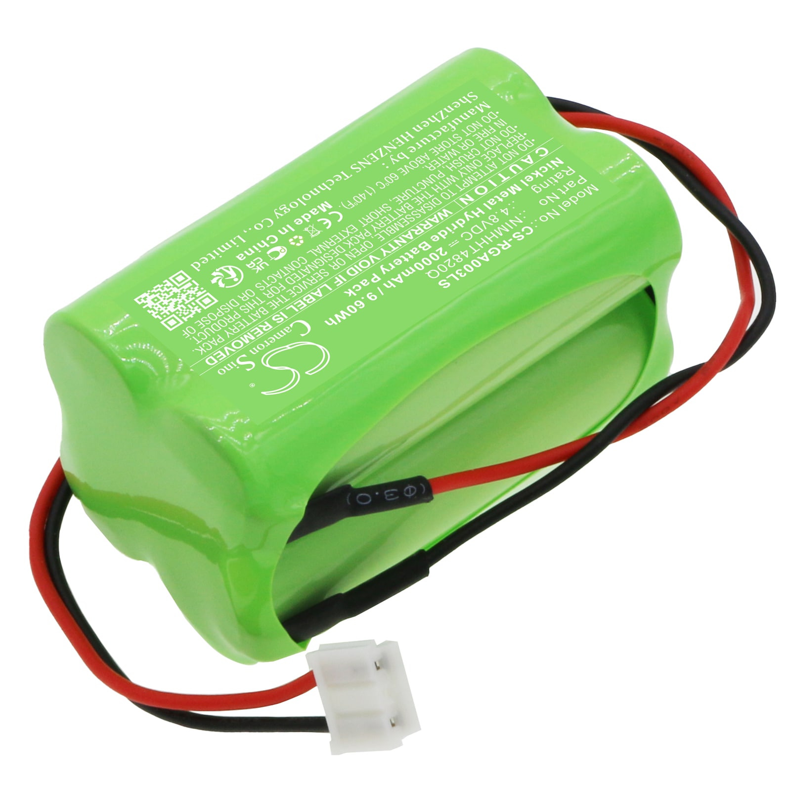 Batteri for nødlys for ABM AMC003(SC), AKD003(SC), AMD008(SC) AXC(W) og andre.