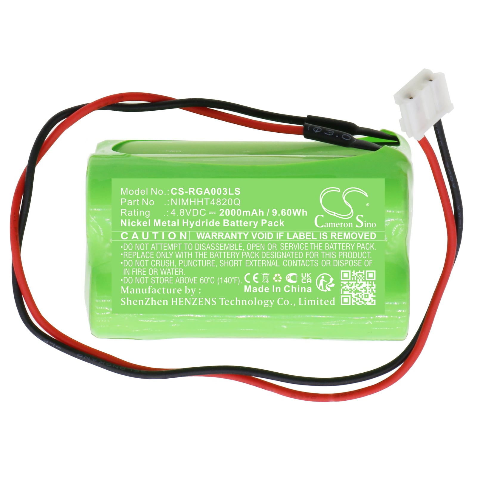 Batteri for nødlys for ABM AMC003(SC), AKD003(SC), AMD008(SC) AXC(W) og andre.