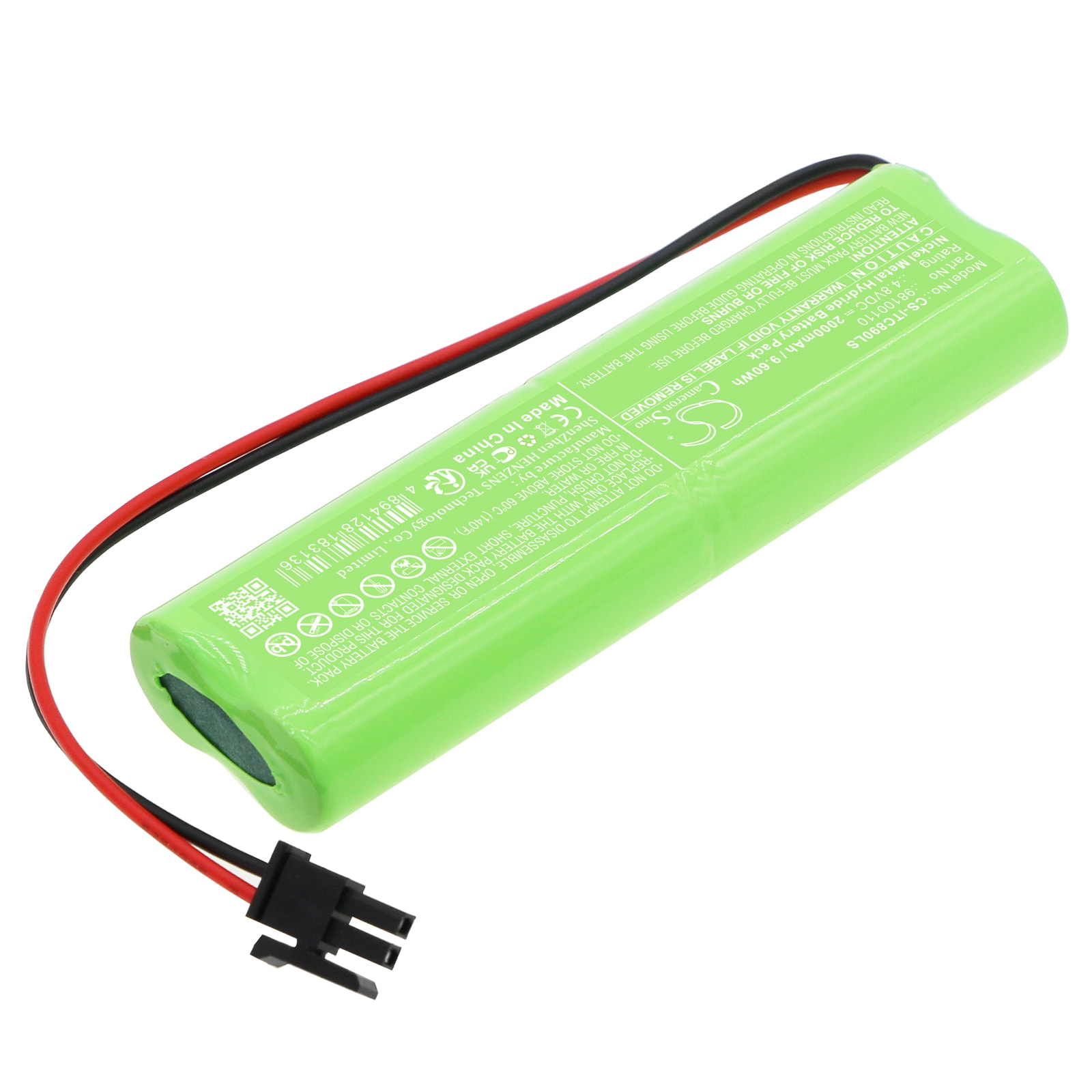 Batteri til nødlys for Inotec 890021