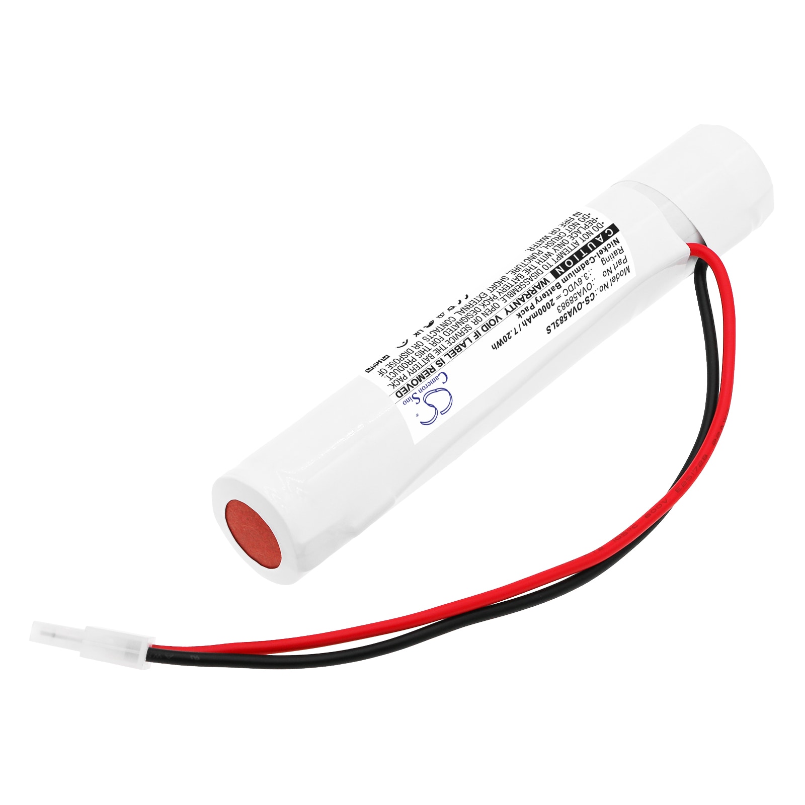 Batteri til nødlys for Schneider 58983, TD310333, OVA58983 og andre.