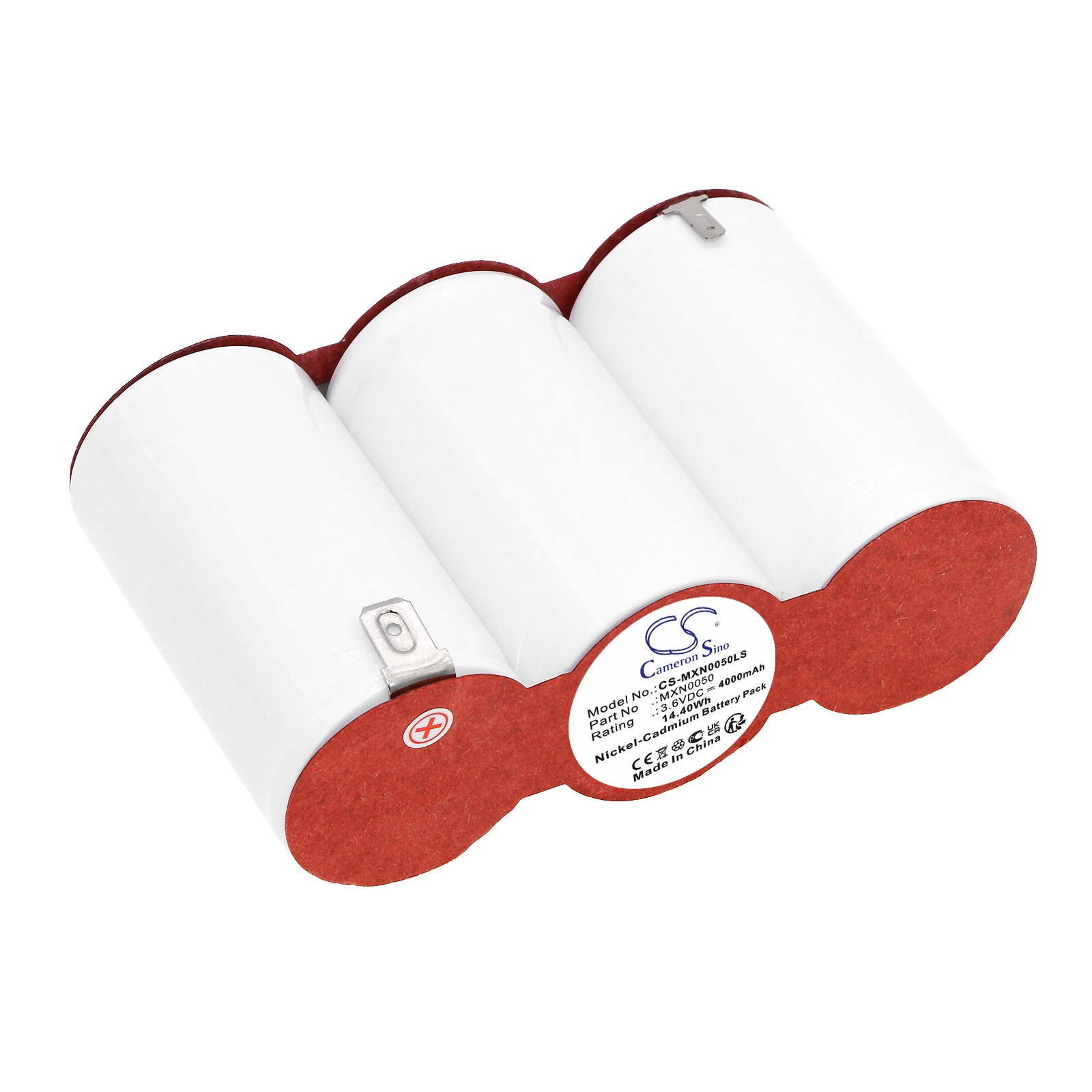 Batteri for nødbelysning til Legrand 131607, 137973, 186003 og andre.