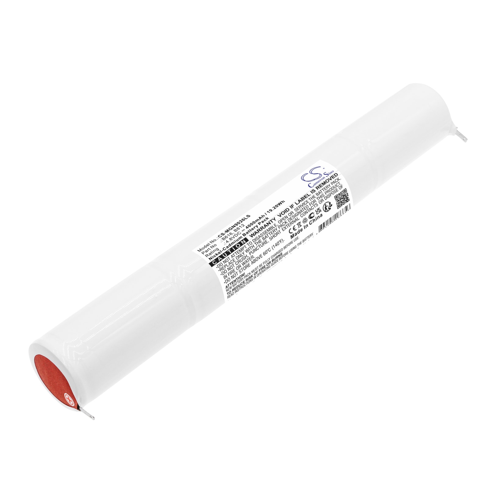 Batteri til nødlys for MACKWELL B616, B812