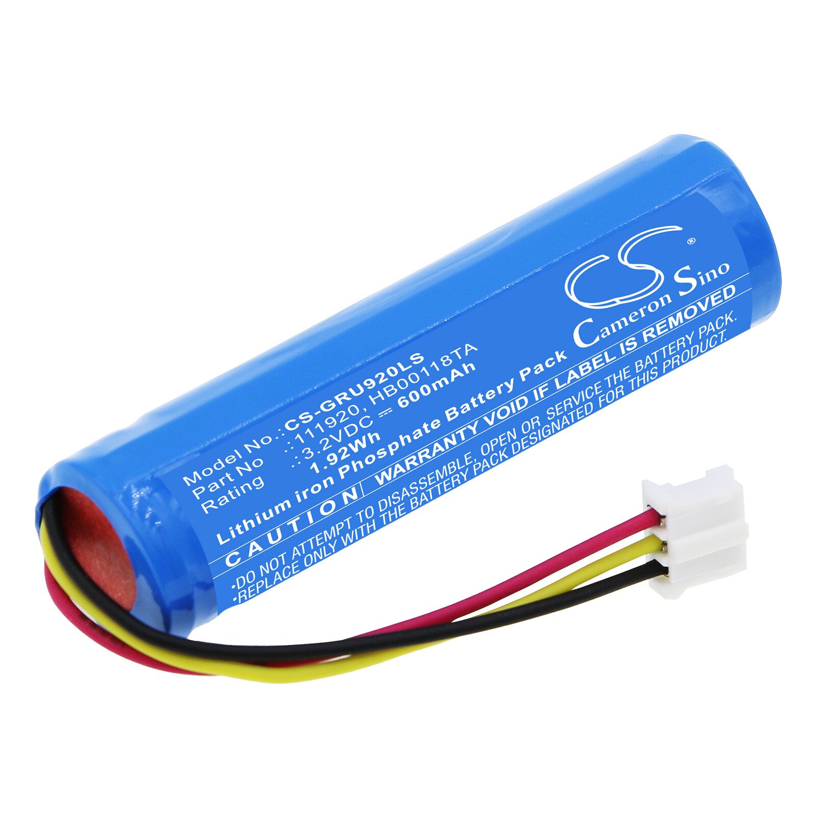 Batteri for nødbelysning til Legrand 18 148V, 118 149V, 118 118V og andre.
