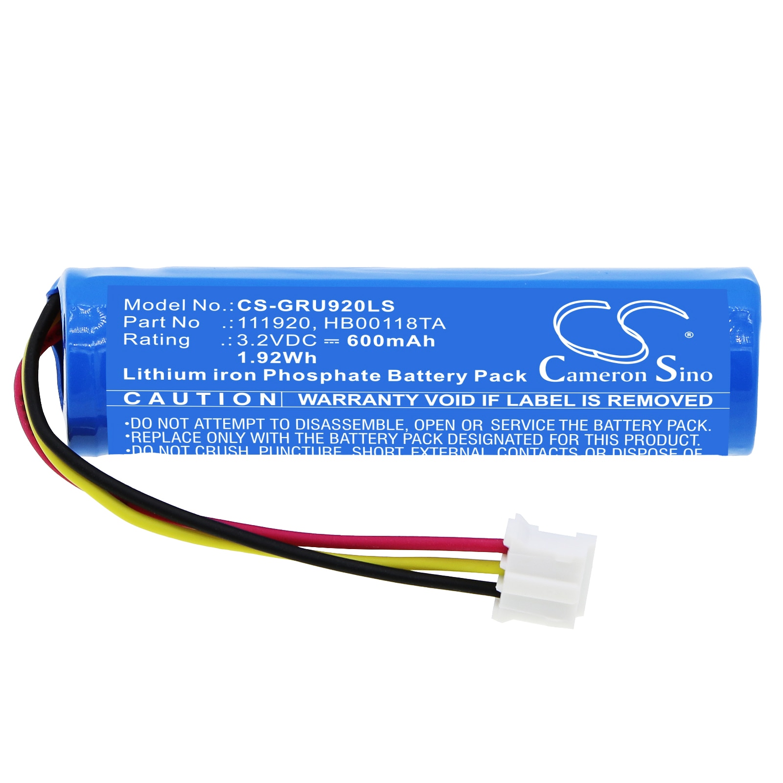 Batteri for nødbelysning til Legrand 18 148V, 118 149V, 118 118V og andre.
