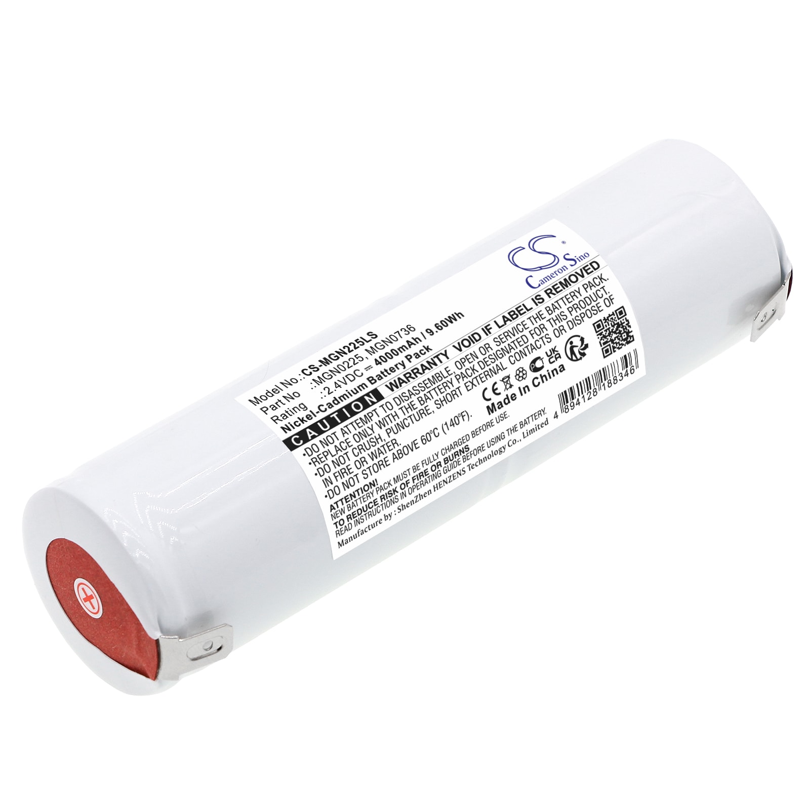 Batteri til nødlys for URA 130040, 131199, 137971 osv.