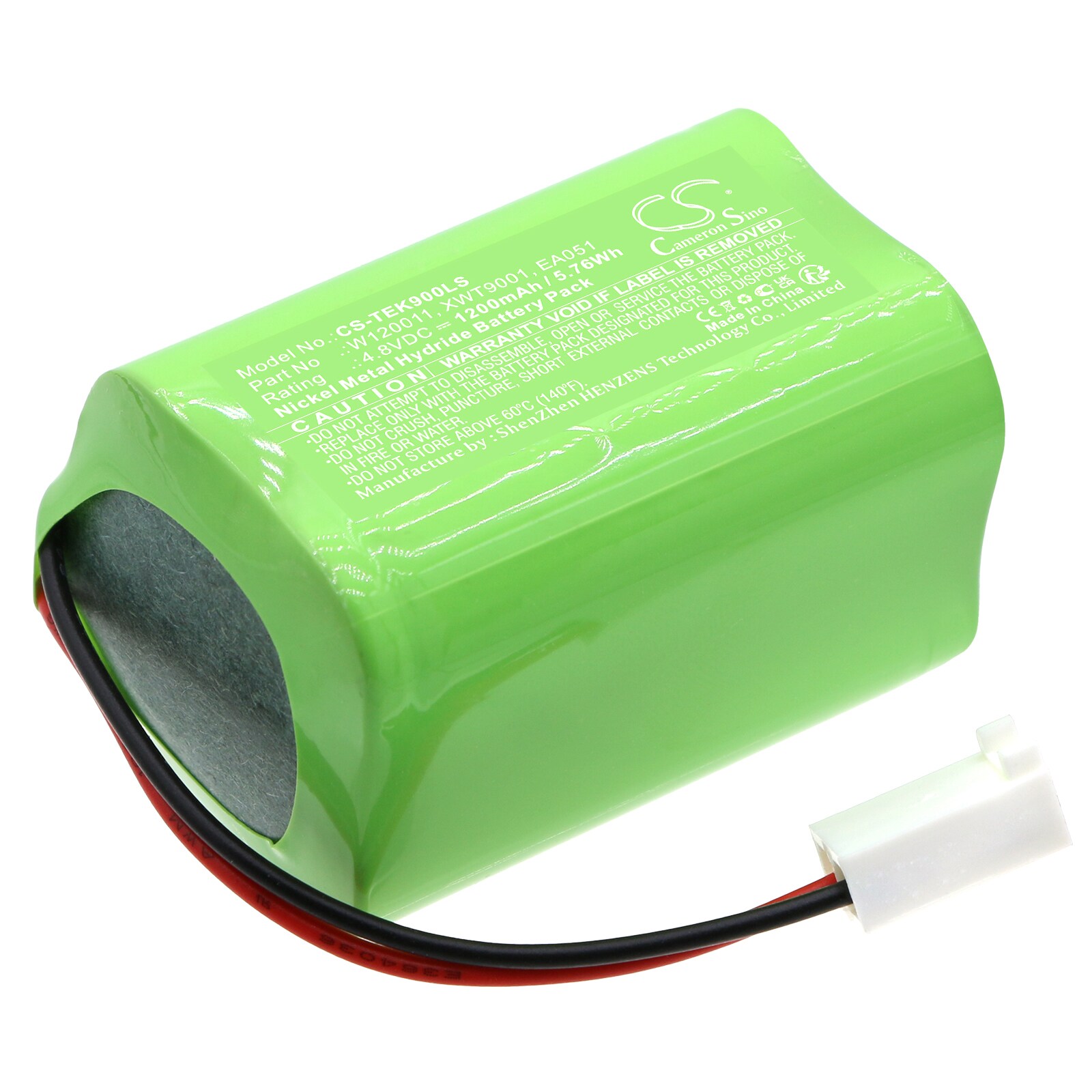 Batteri til Teknoware ESC 90 nødutgangslampe, XWT9001/EA051