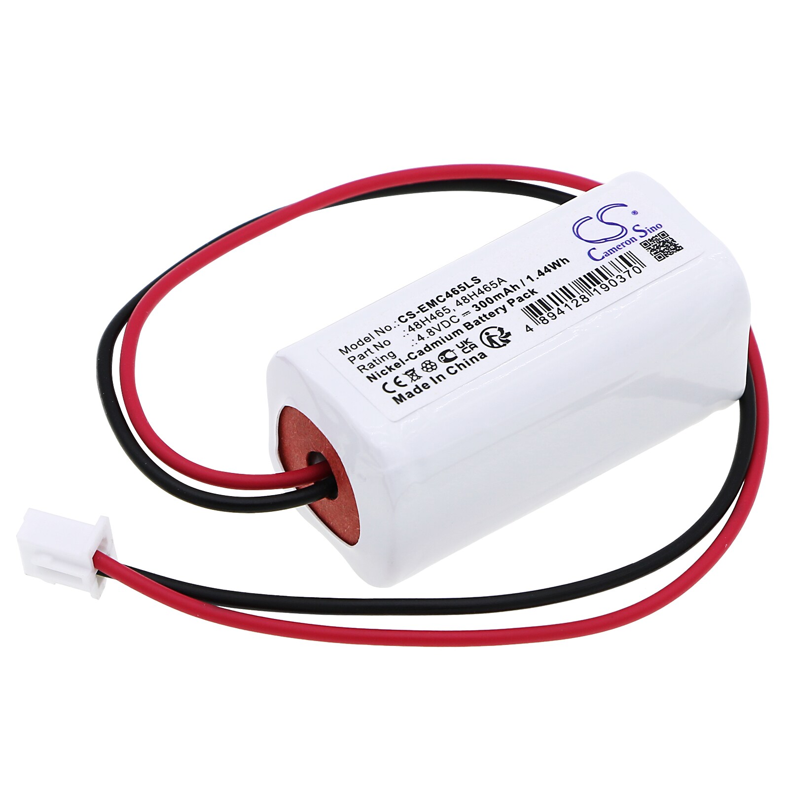 Batteri for nødlys for LumaPro 6CGL3, 6CGL4