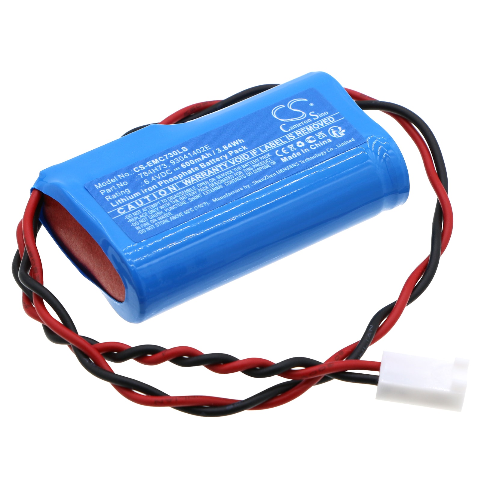 Batteri for nødbelysning til DUAL-LITE EVCUGW, EVCUGWDI, EVCURBD osv.