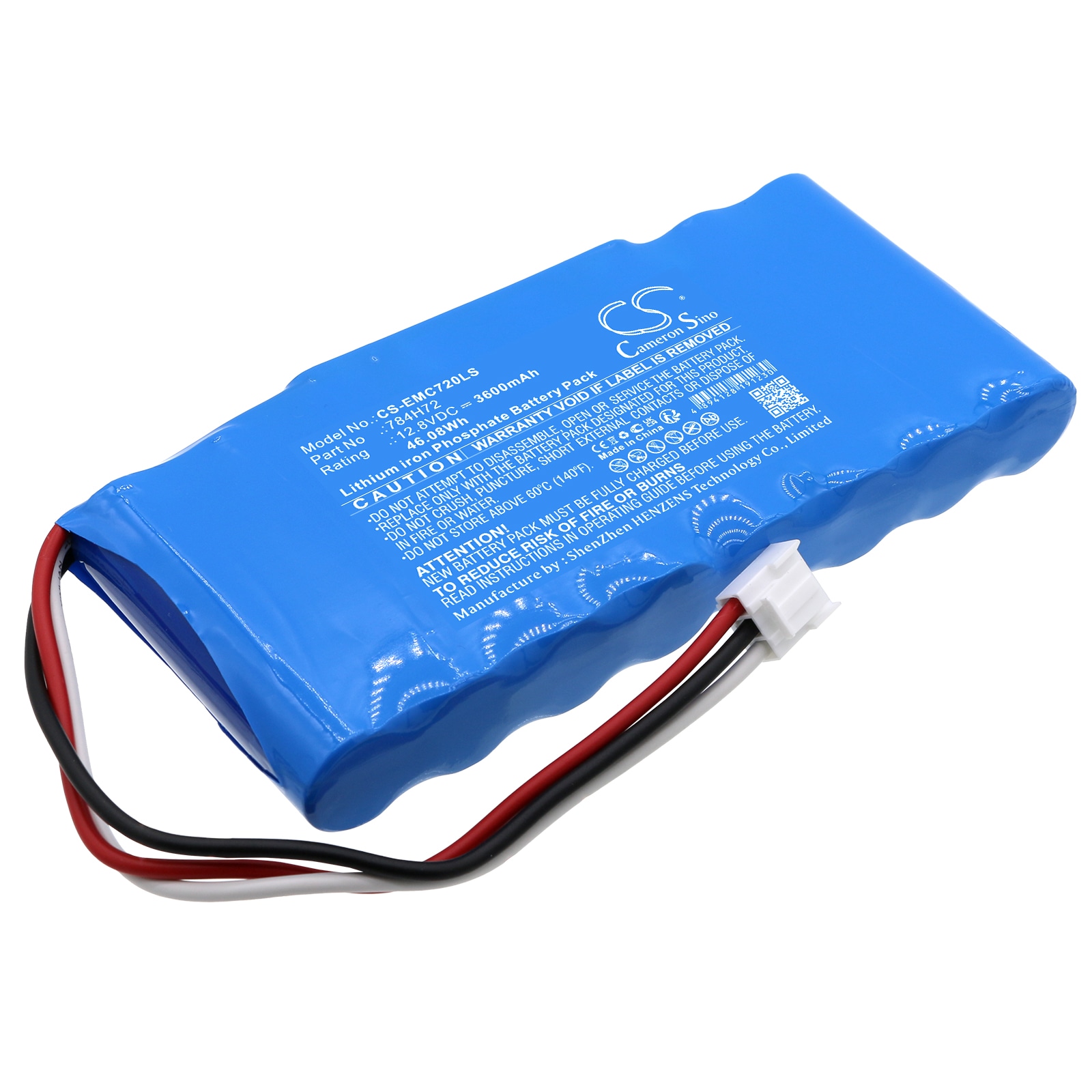 Batteri til nødlys for DUAL-LITE DYN12, DYN12-06L, DYN12I-06L