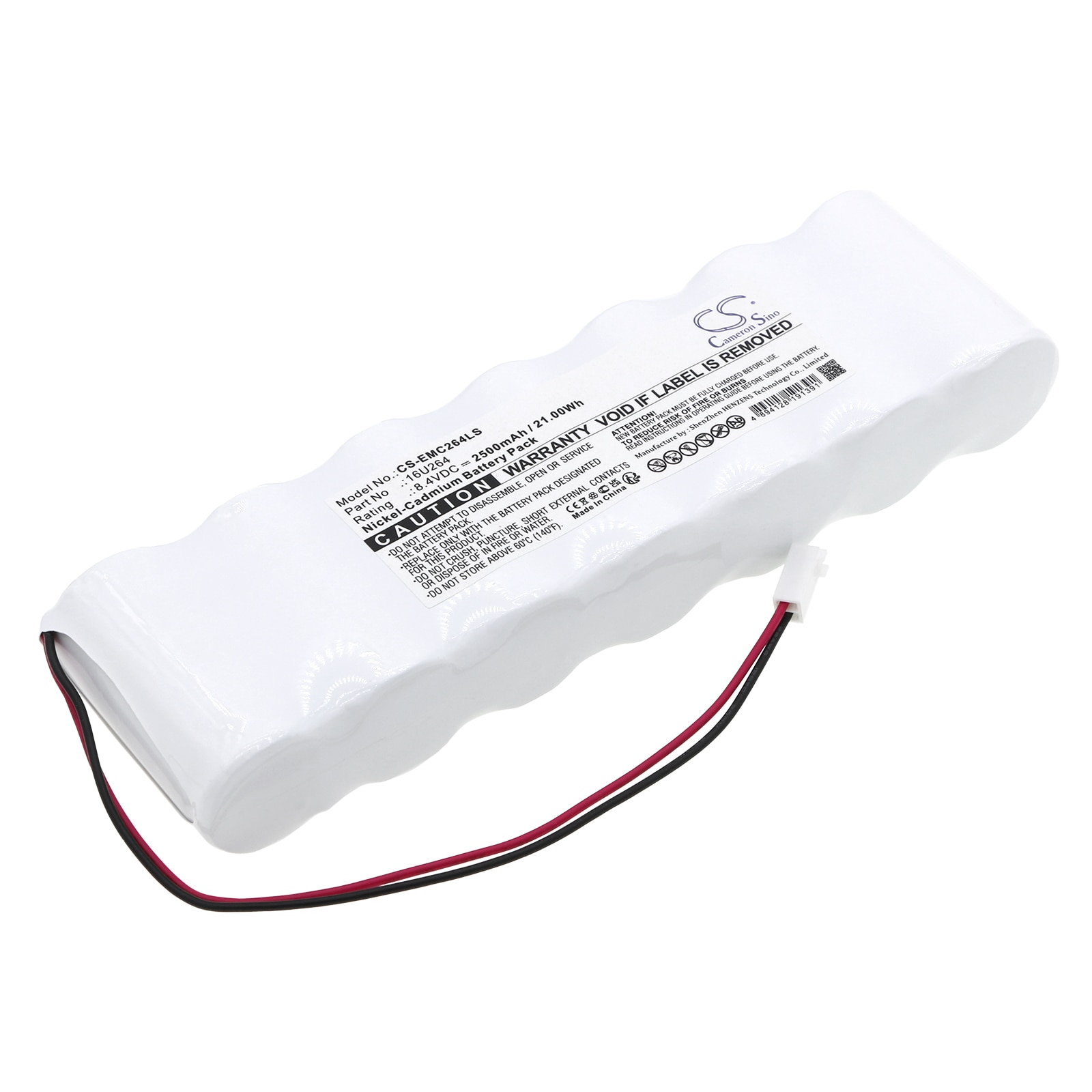 Batteri for nødlys for DUAL-LITE PGB, PGP, PGW osv.