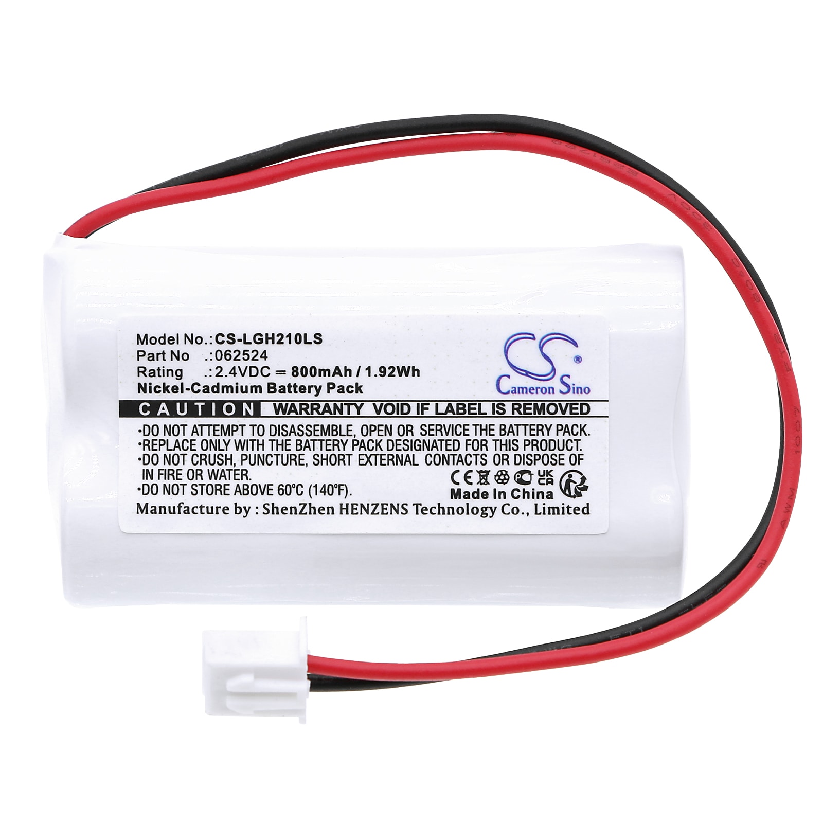 Batteri for nødbelysning for Legrand U21LED 70LM, BAES, BAEH etc.