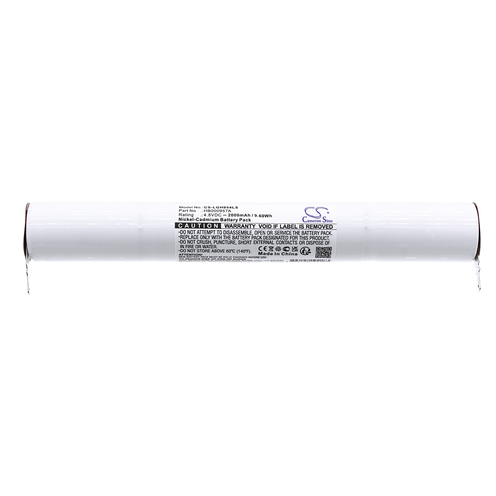 Batteri til nødlys for Legrand 61884, 9342819, H95400