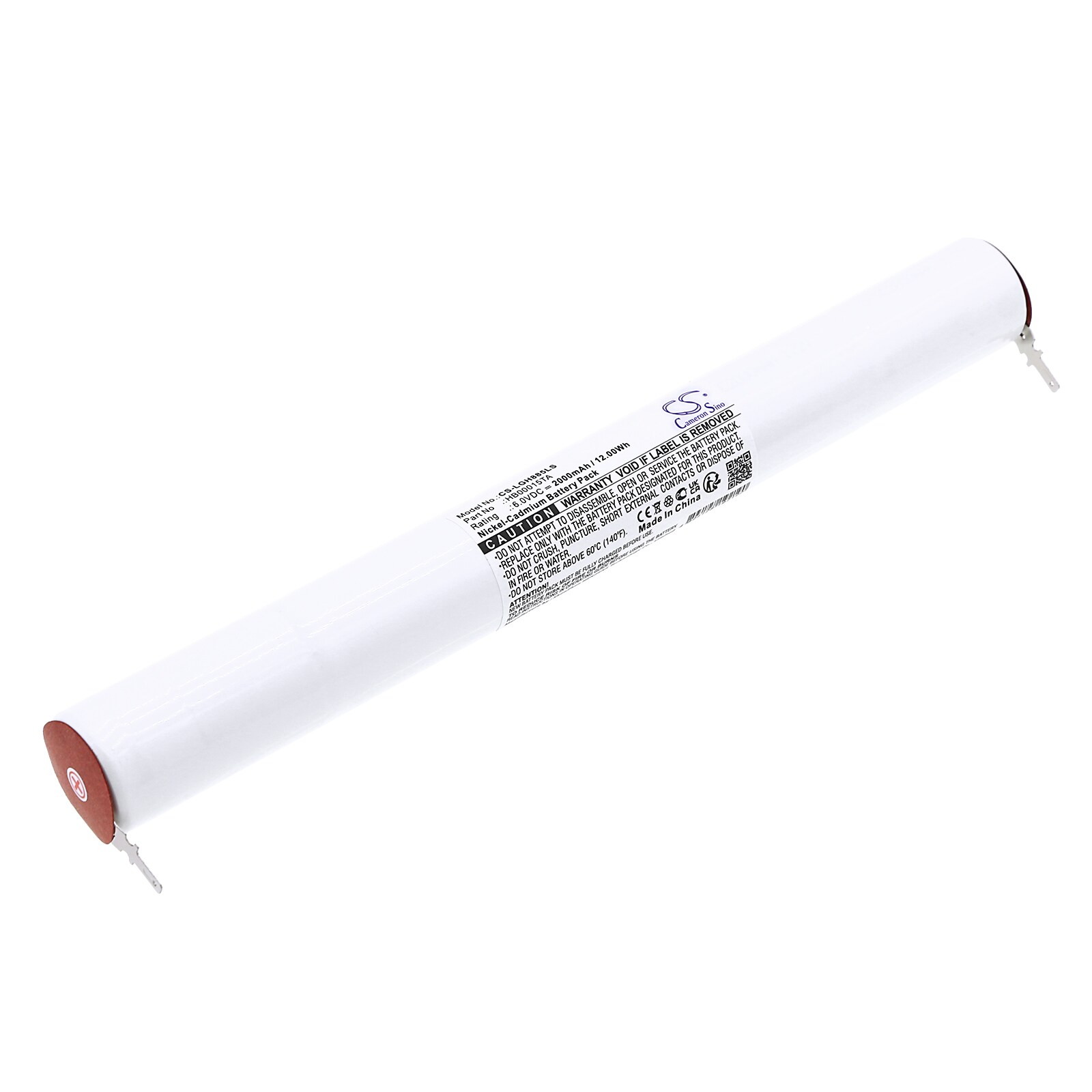 Batteri for nødbelysning til Legrand 6600 03, 6600 04, 6600 05