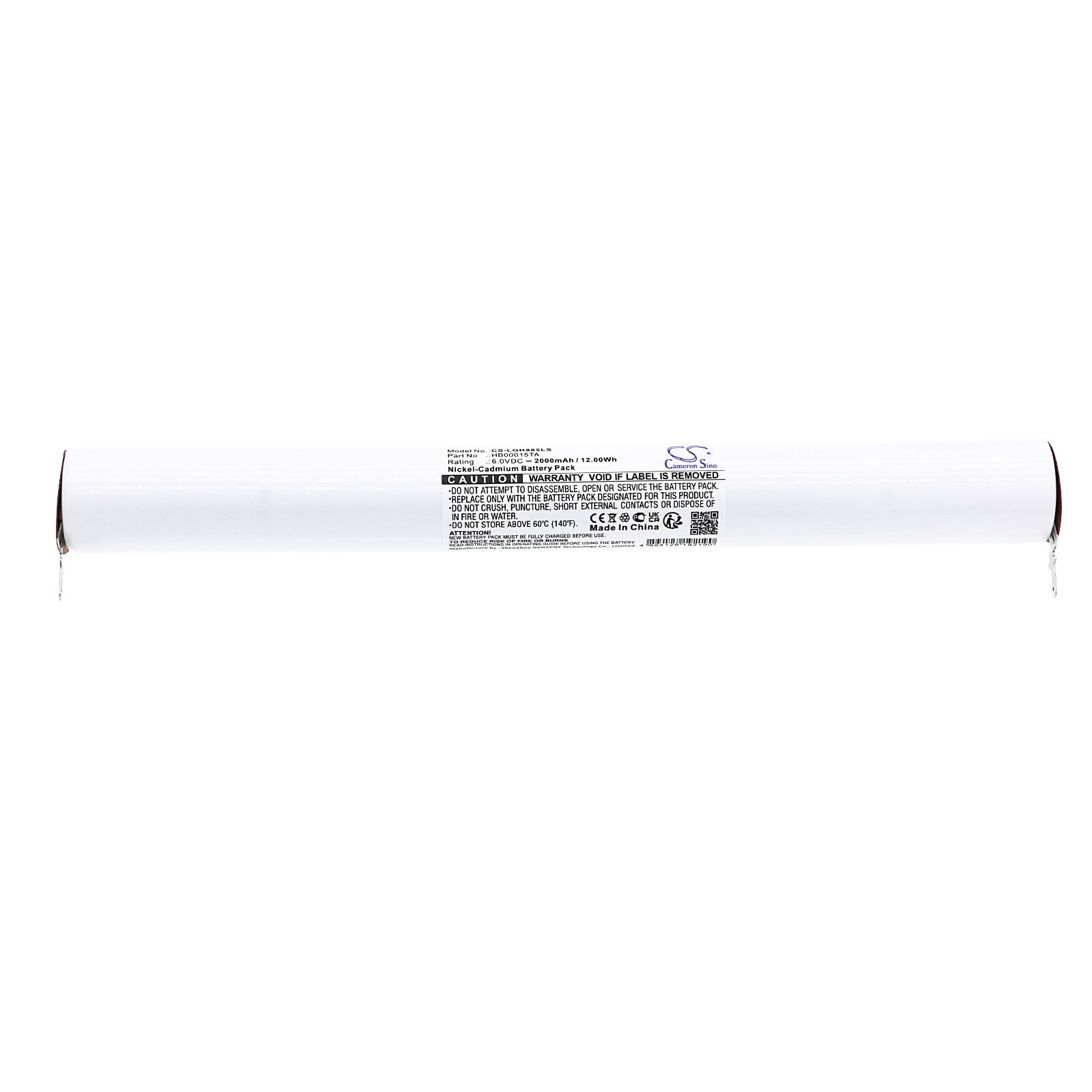 Batteri for nødbelysning til Legrand 6600 03, 6600 04, 6600 05