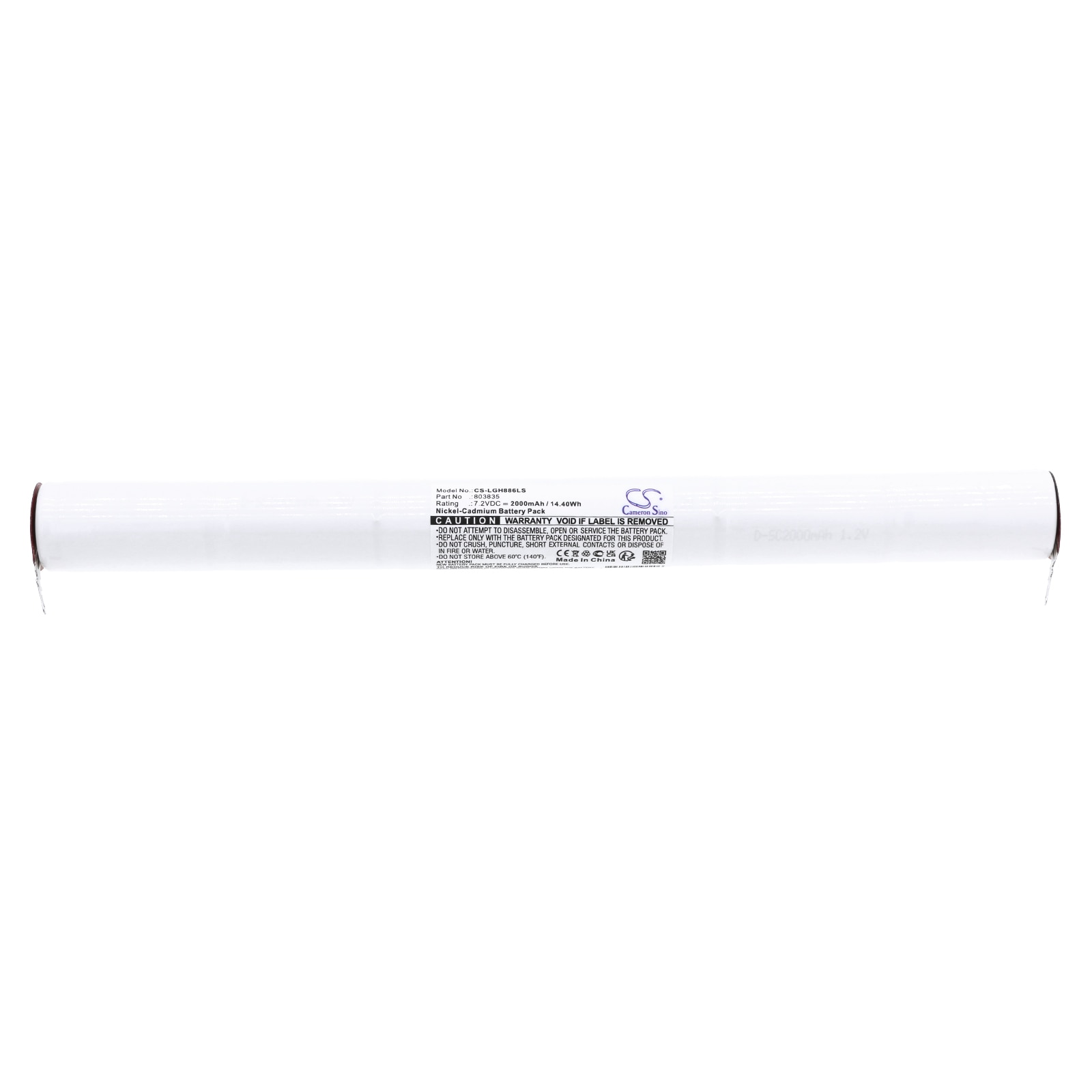 Batteri for nødlys for Legrand 61886