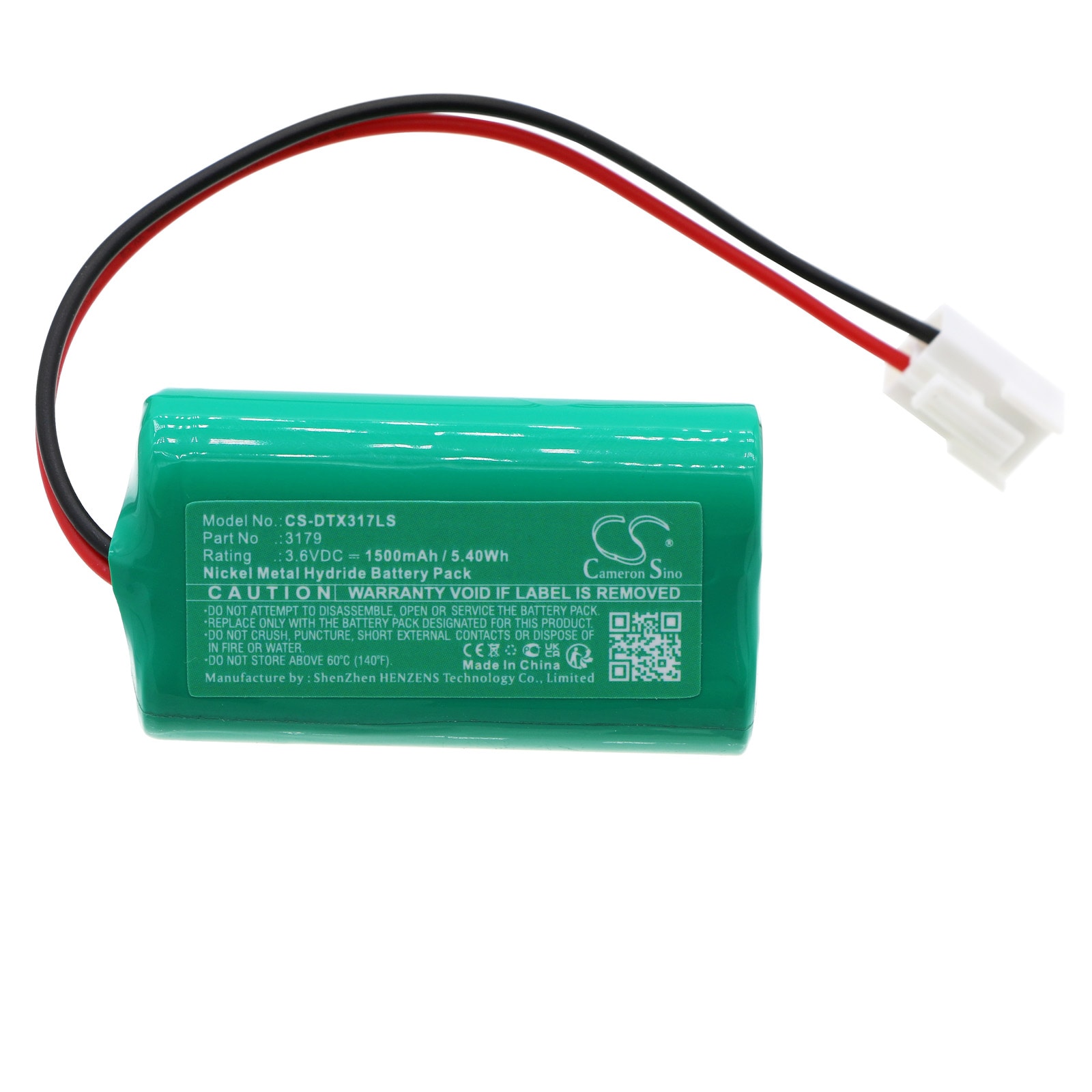 Nødbelysningsbatteri 1500 mAh 3,6 V / batteri til DOTLUX EXITmulti 3177 / ifeituo JLECE2RW