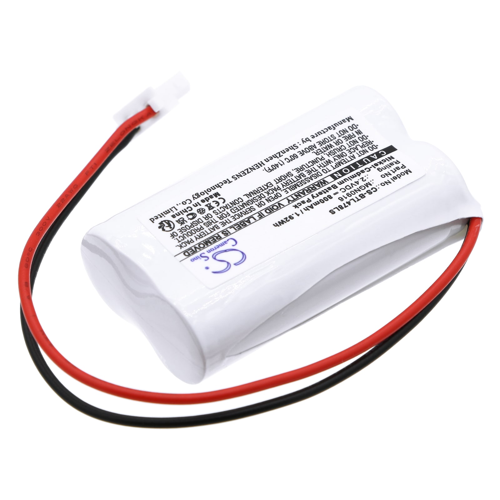 Batteri for nødlys til BTICINO OVA51104, 806312, L4784/1 og andre.