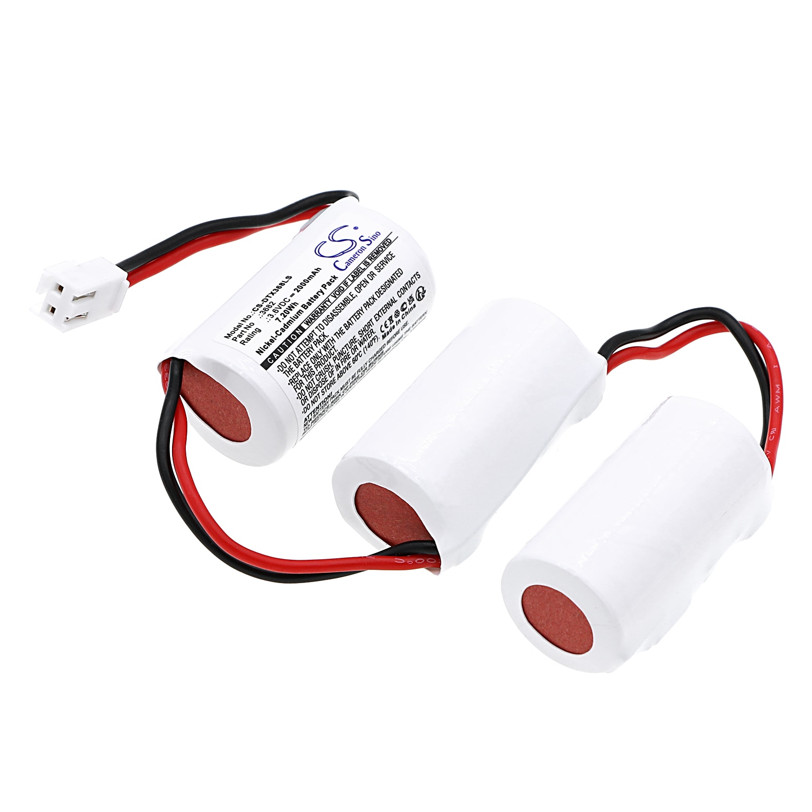 Batteri til nødlys for DOTLUX EXITtop, 3679