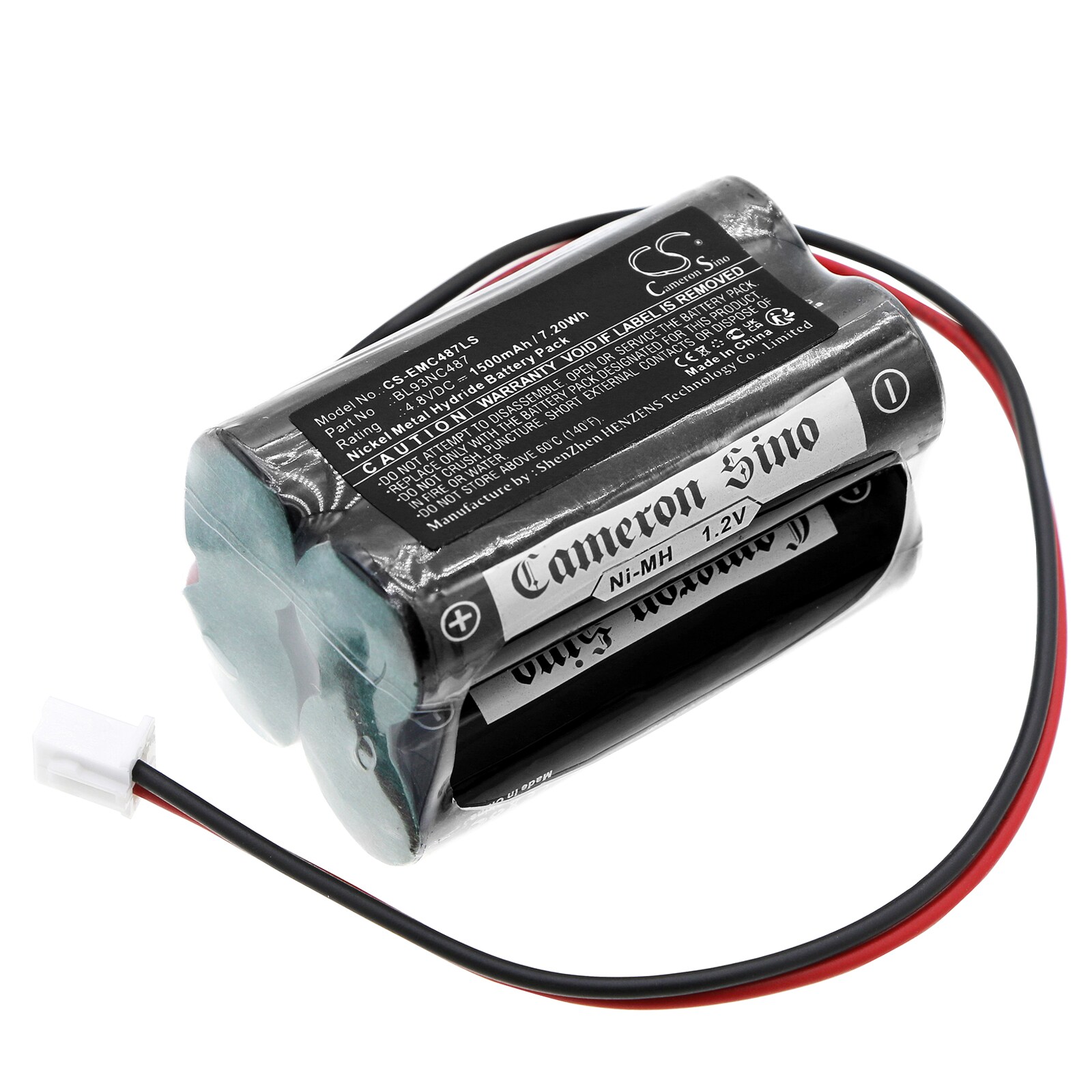 Batteri for nødbelysning til Cooper Industries 6200-RP, 6200RP