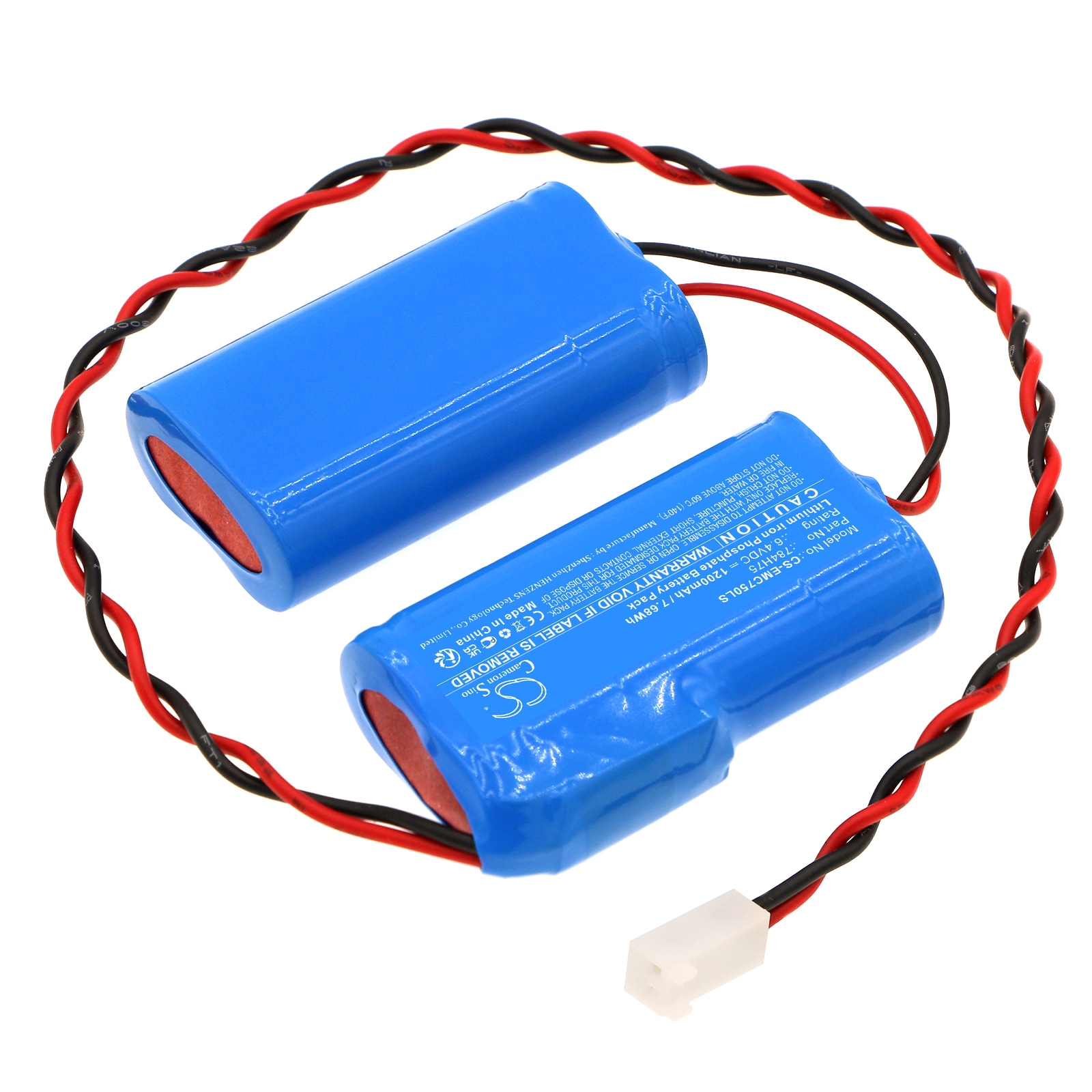 Batteri for nødbelysning til DUAL-LITE EVCUGWD4, EVCURWD4