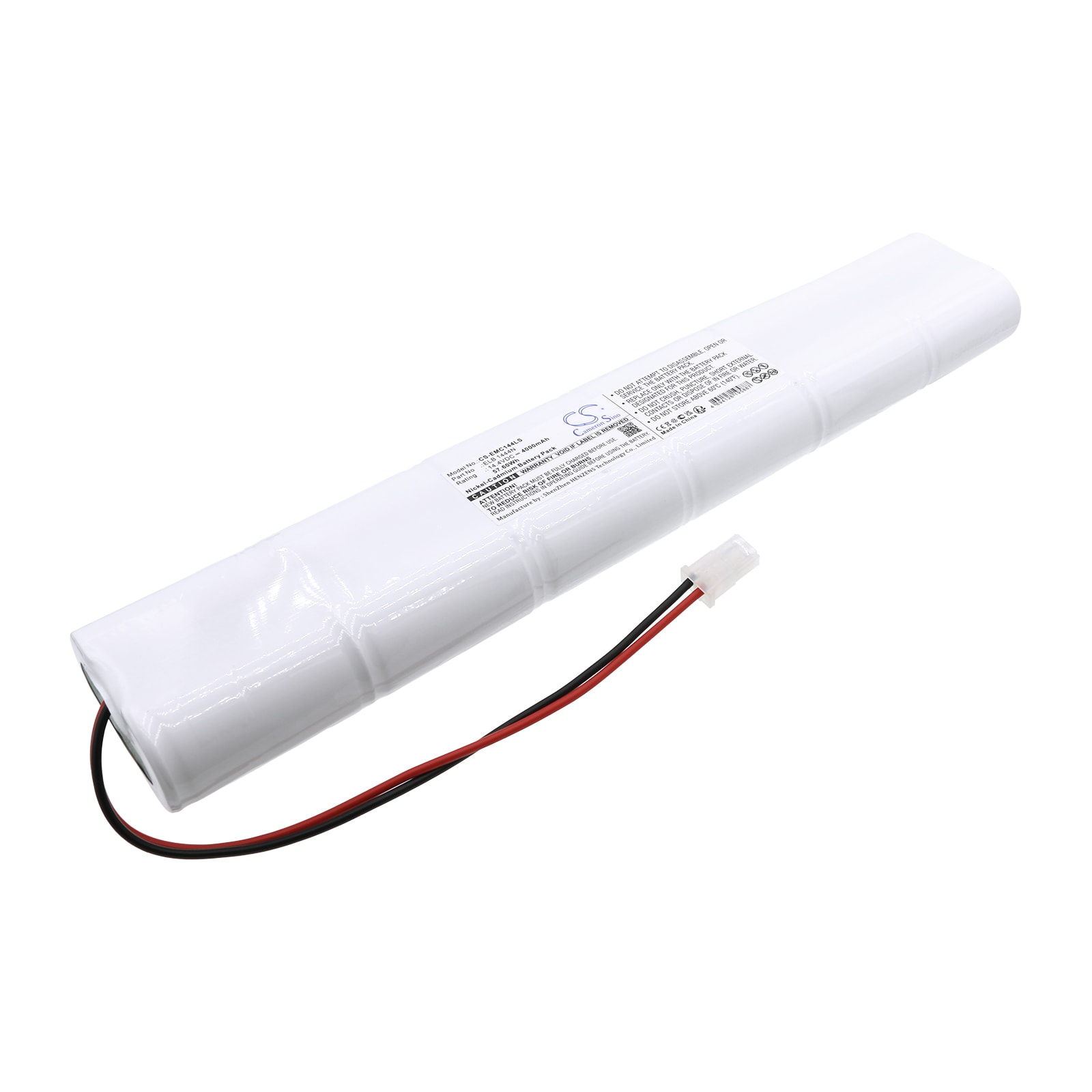 Batteri til nødlys for Lithonia ELB 1444N