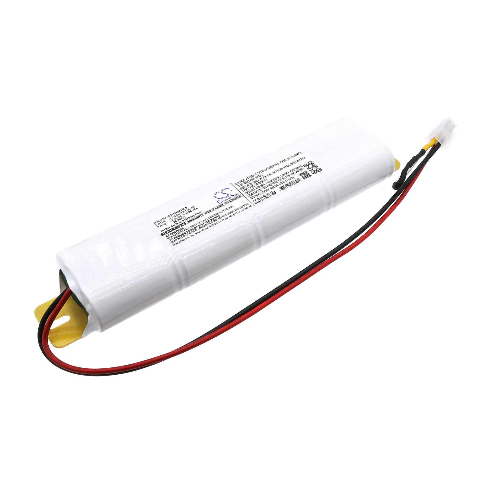 Batteri til Fullham nødlys FHSBATT8-C3L-SD