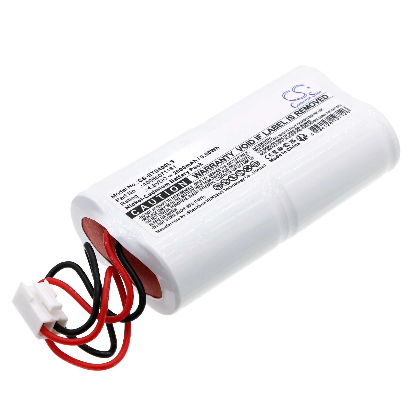 Batteri til nødbelysning for Eaton CEAG-lampe, SV EURO 4 LED, SV EURO 4L LED
