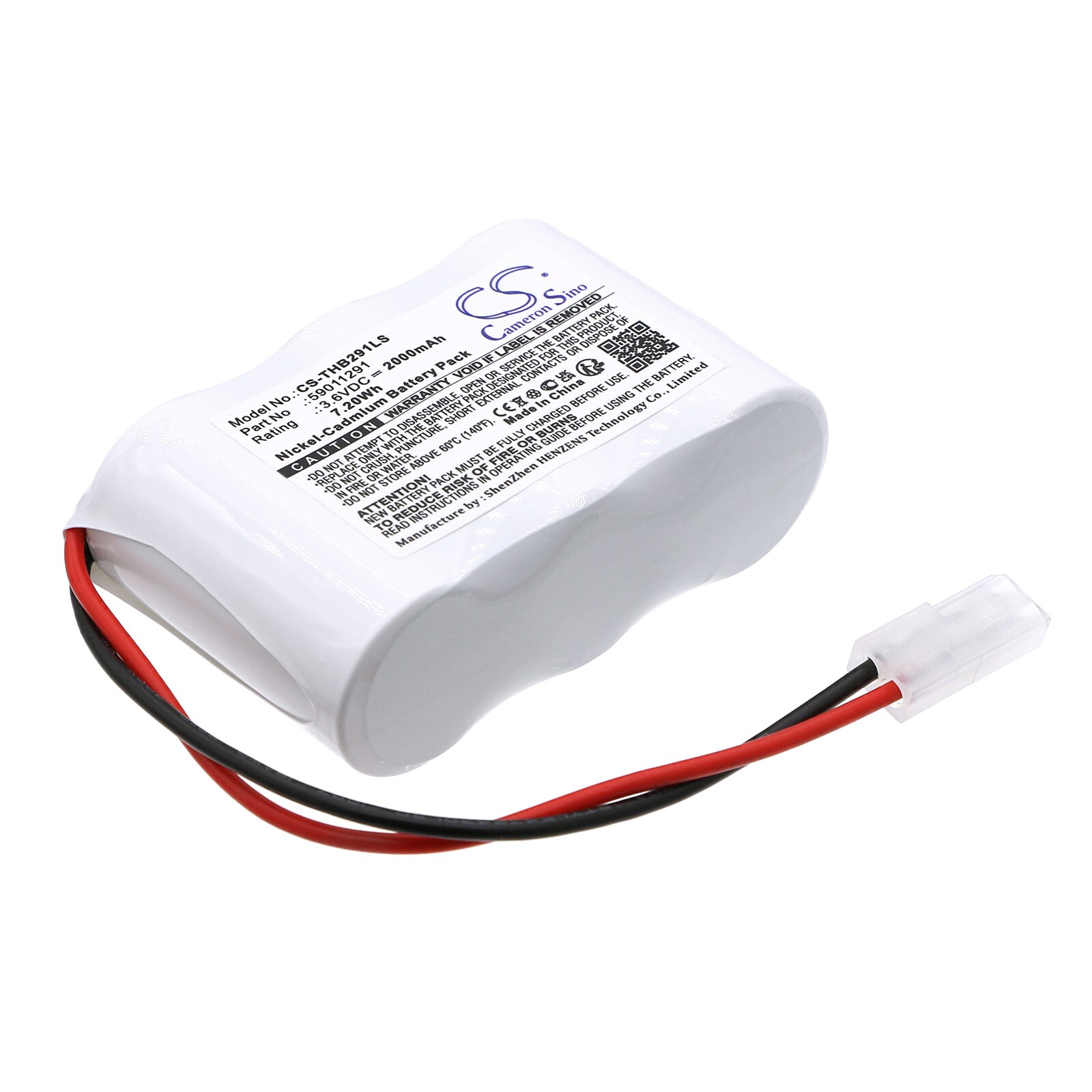 Batteri for nødbelysning til Thorn Voyager Blade 2, 96633305, 96633308 og andre.