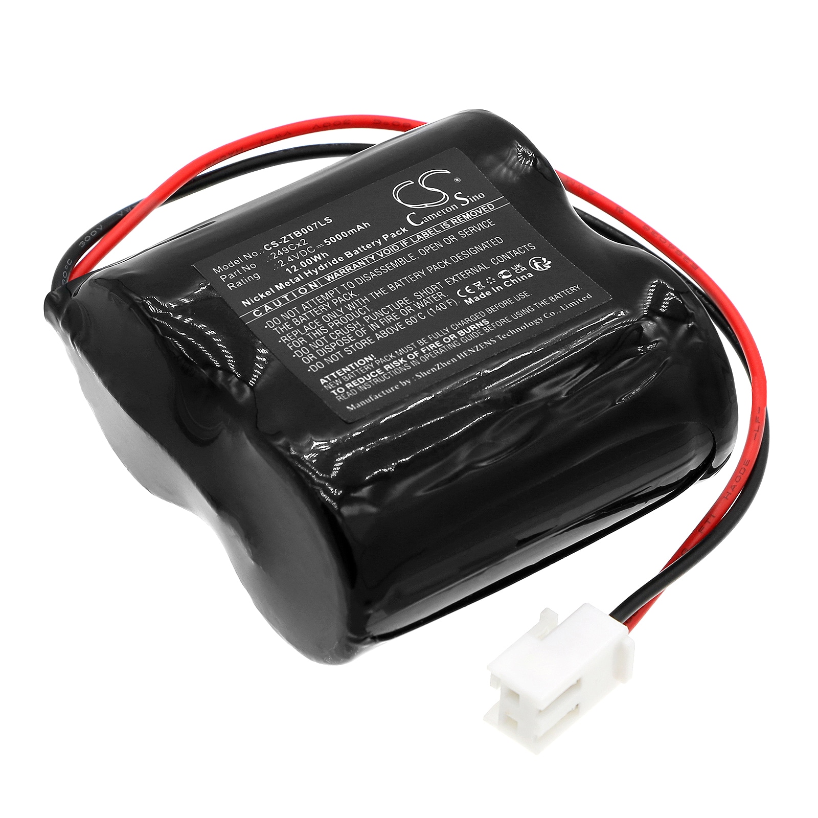 Batteri for nødbelysning til Zumtobel 0072883, 00072883, 59 004 665 og andre.