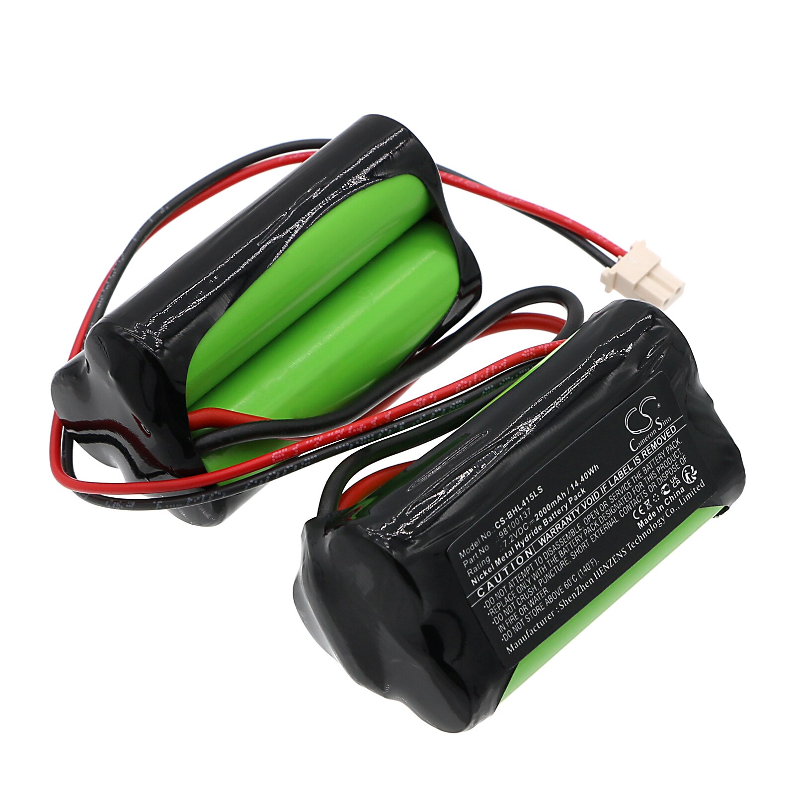 Batteri for nødbelysning til Beghelli 415393001, N93201LG