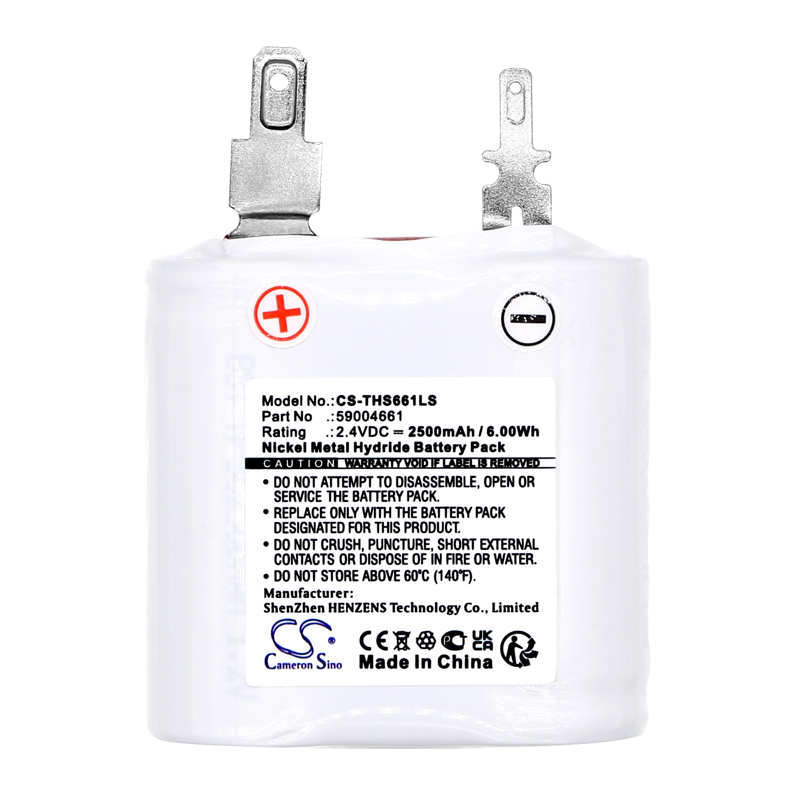 Batteri til nødlys for Thorn Voyager Star Cs 2 SBS