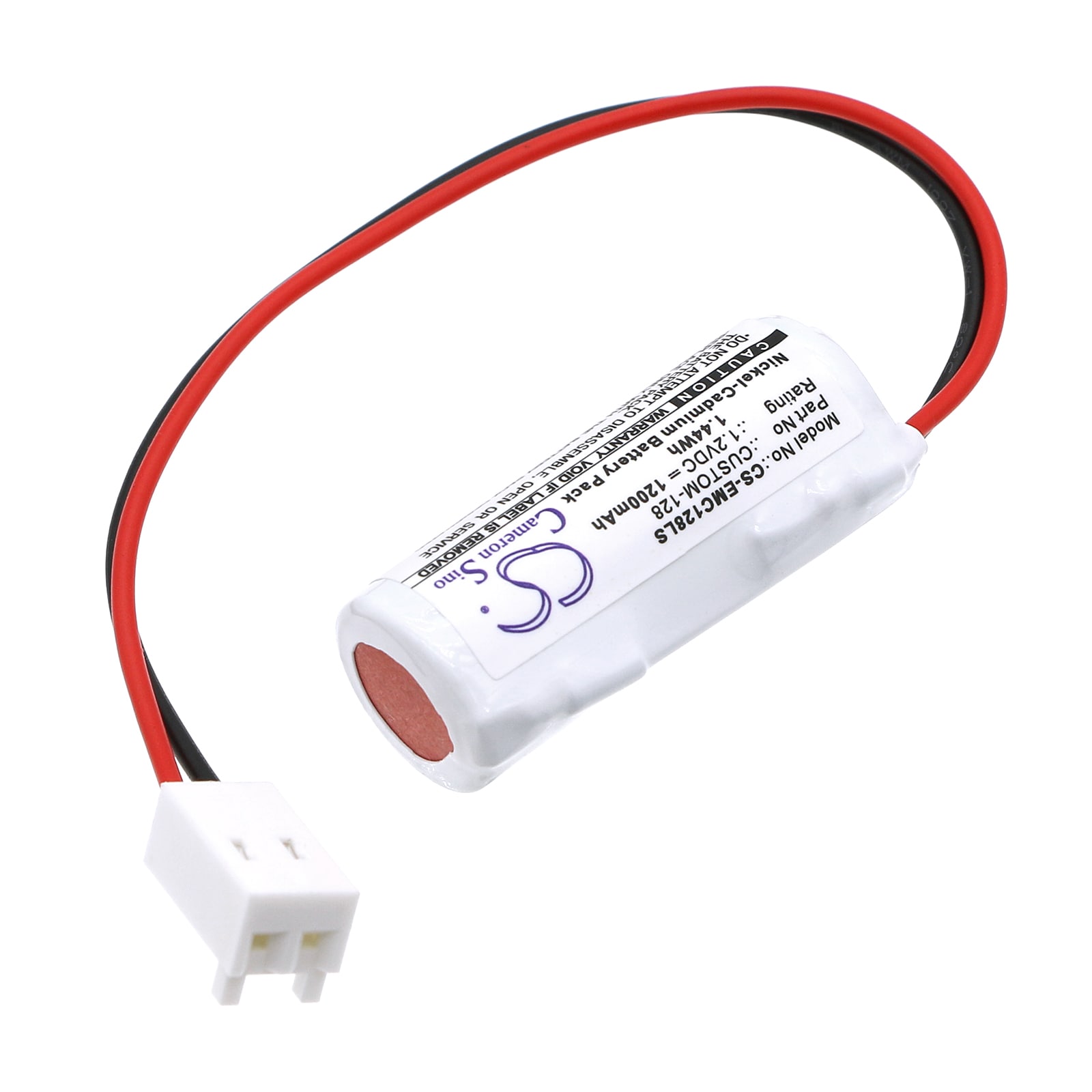 Batteri for nødbelysning til Lithonia ELB0300, ELB1P201N1, NIC002 etc.