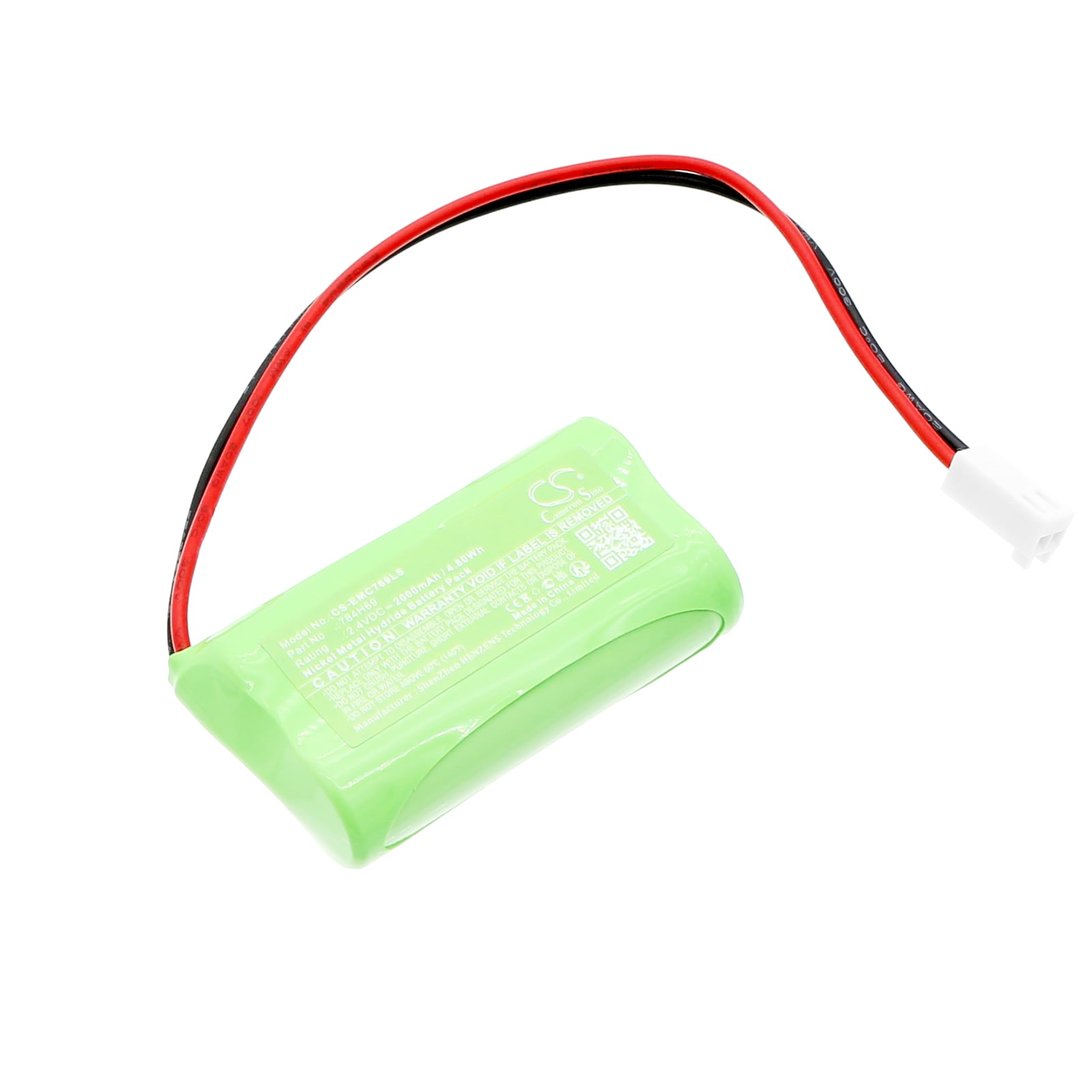 Batteri for nødbelysning til DUAL-LITE EV2D, EV2DI, EV2DI-24K osv.