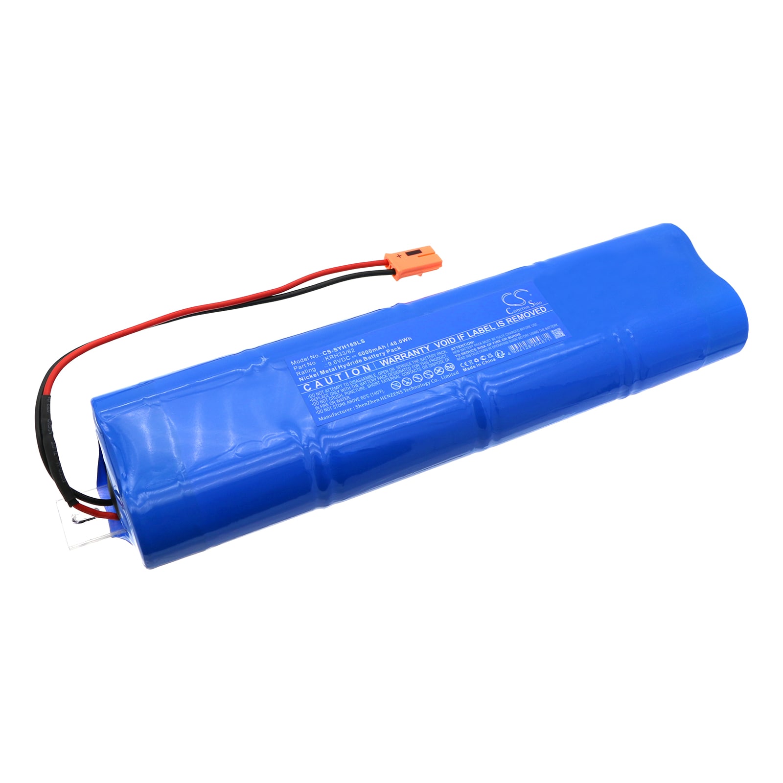 Batteri til nødlys for Streamer YH08-W1690 16W