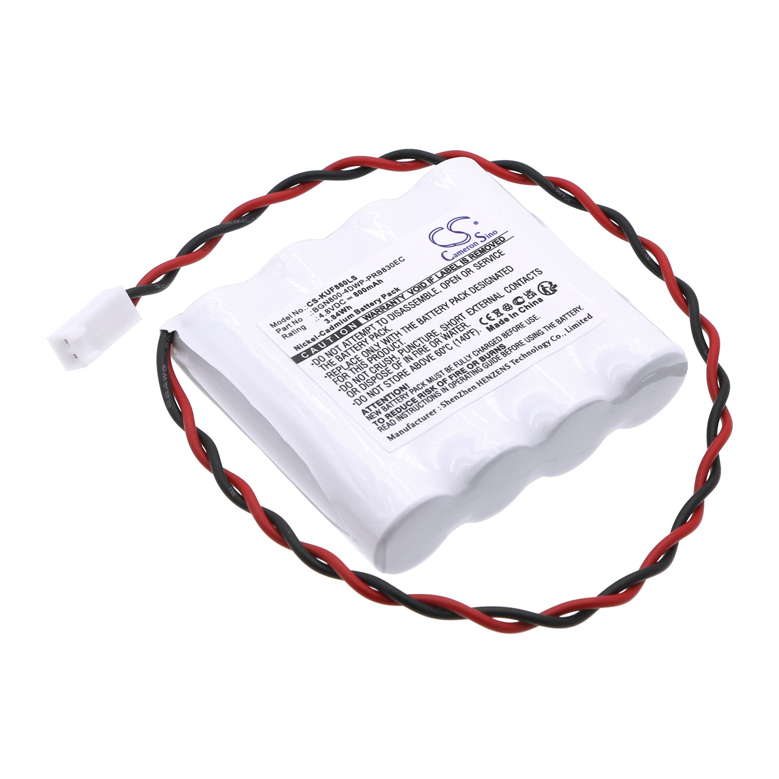 Batteri for nødlys til Kaufel 850.0060 AA/4