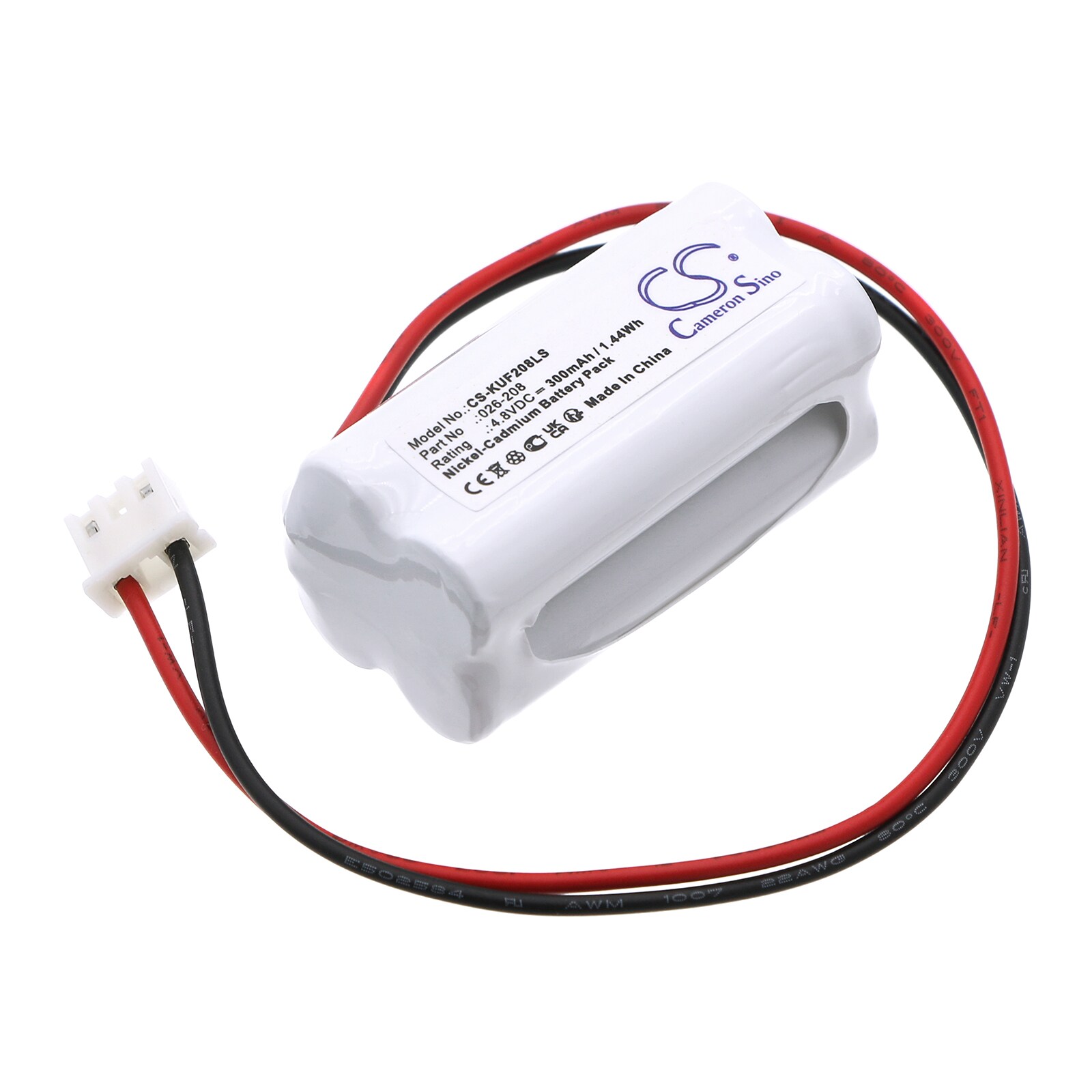 Batteri til nødlys for Sure-Lite BCN350-4EWP-CE109, OSA089